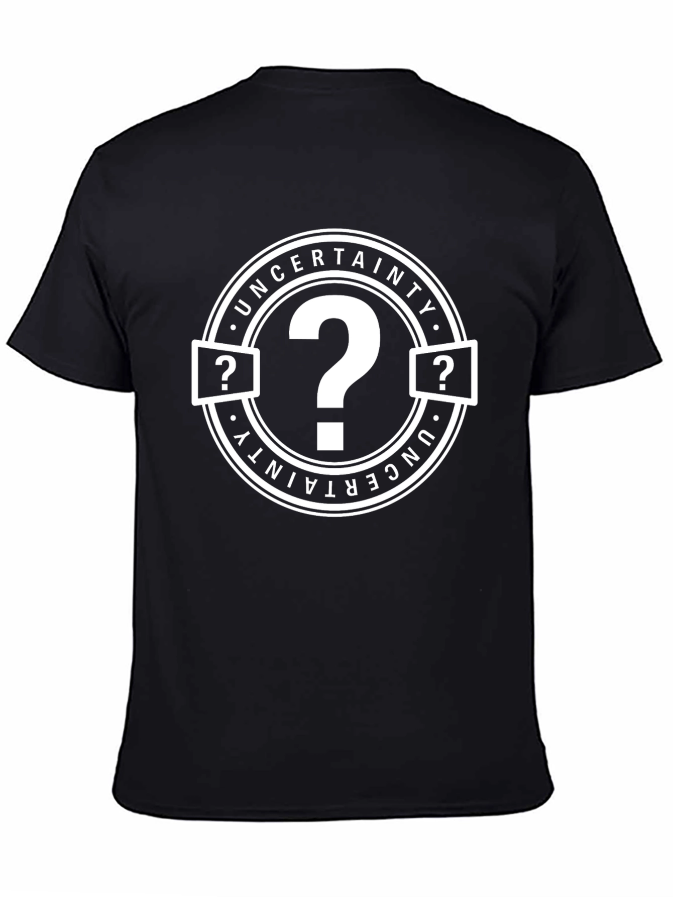 Uncertainty T-Shirt - Question Mark Graphic Tee