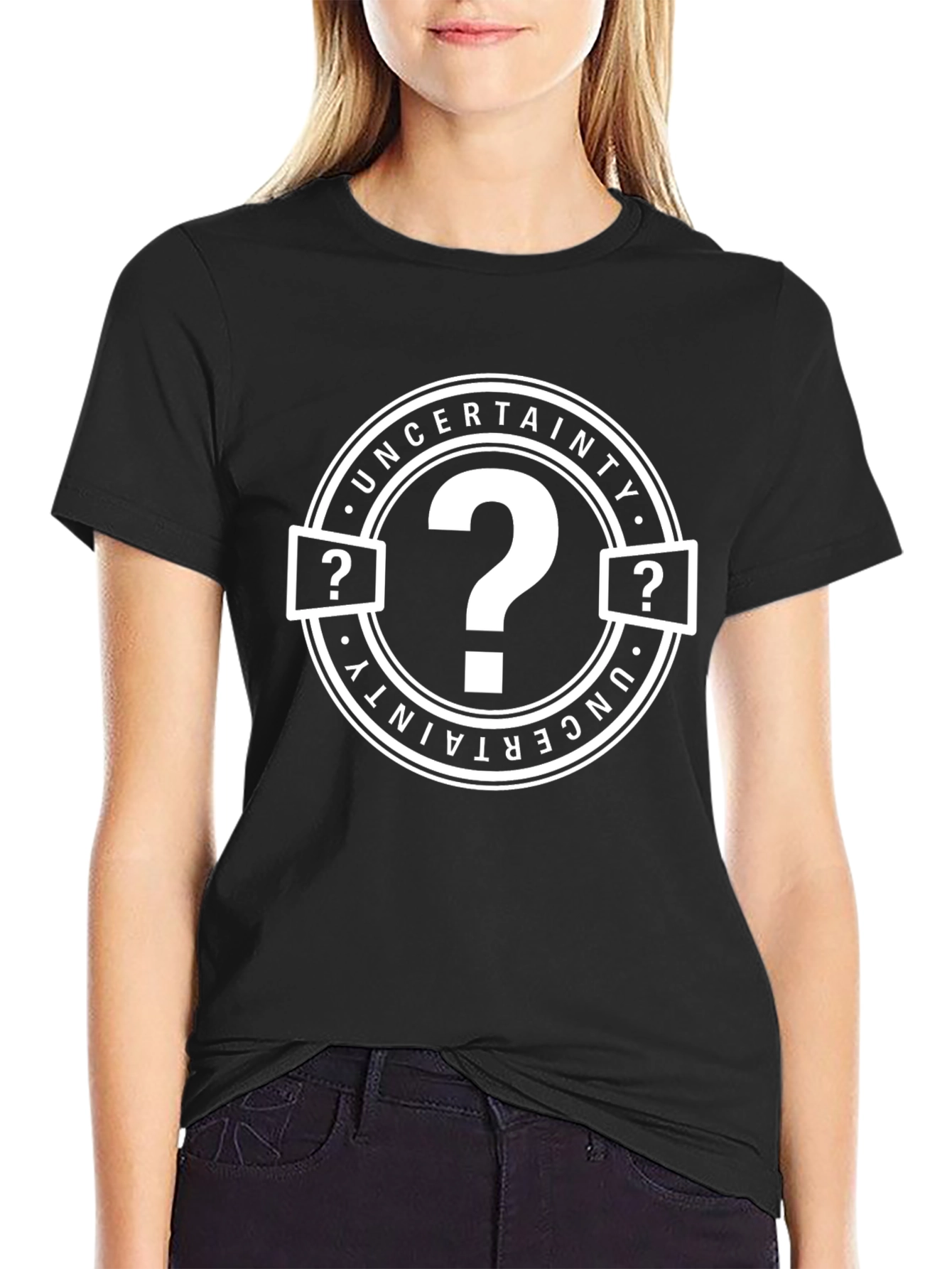 Uncertainty T-Shirt - Question Mark Graphic Tee