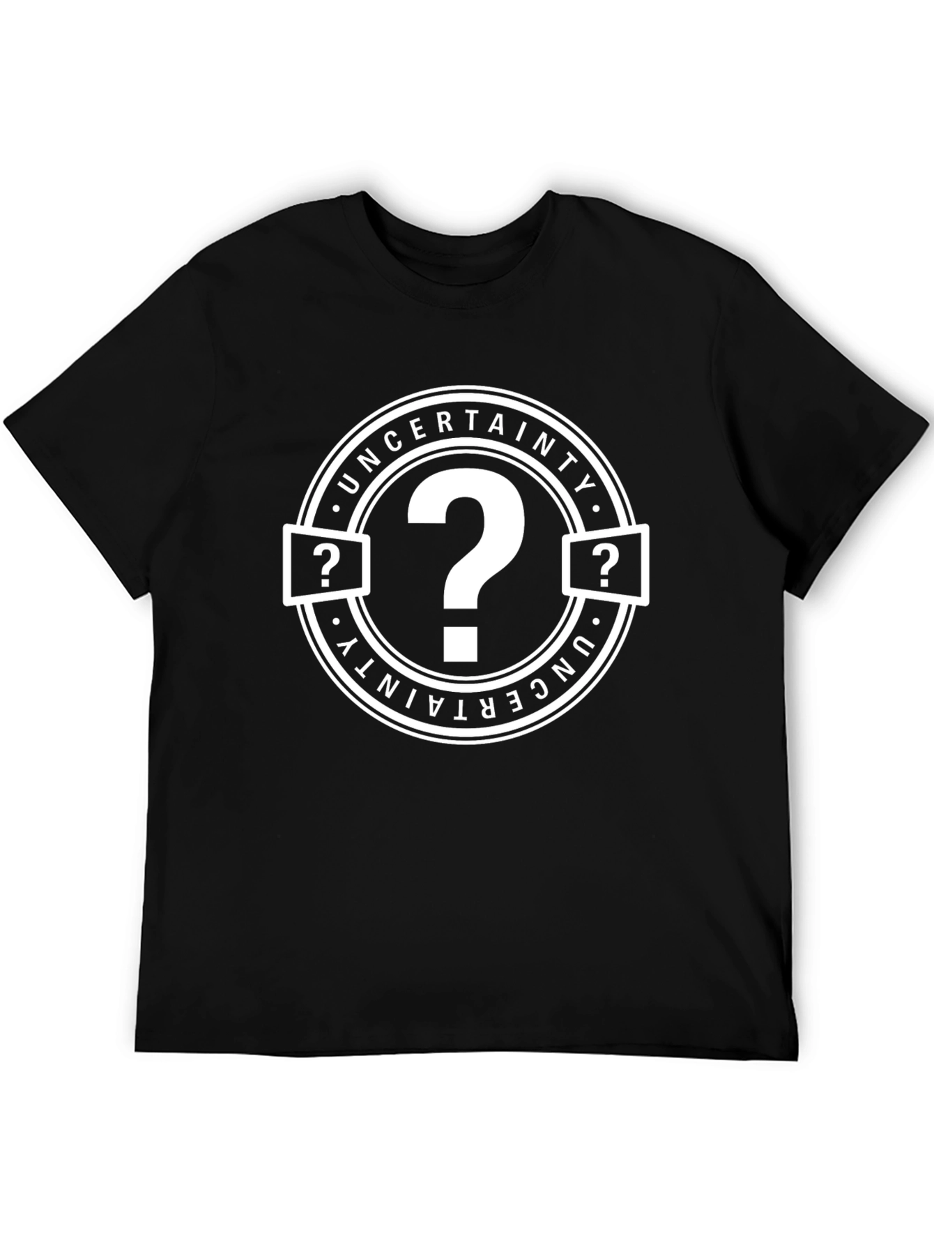 Uncertainty T-Shirt - Question Mark Graphic Tee