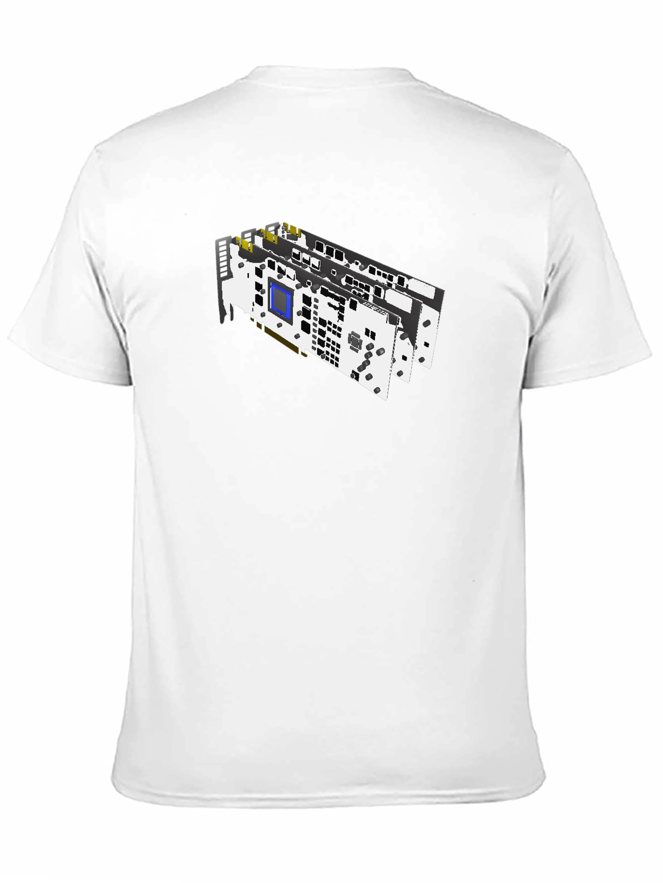Circuit Board Graphic T-Shirt