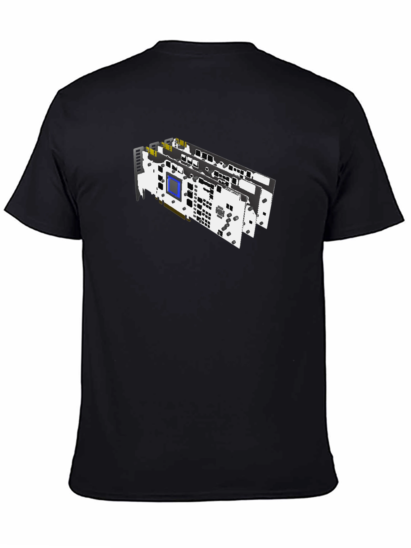 Circuit Board Graphic T-Shirt