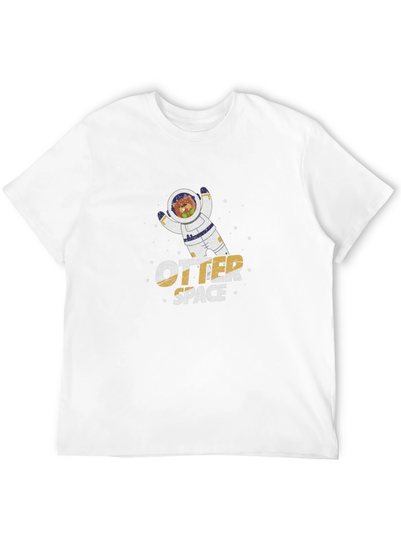 Otter Space Black T-Shirt