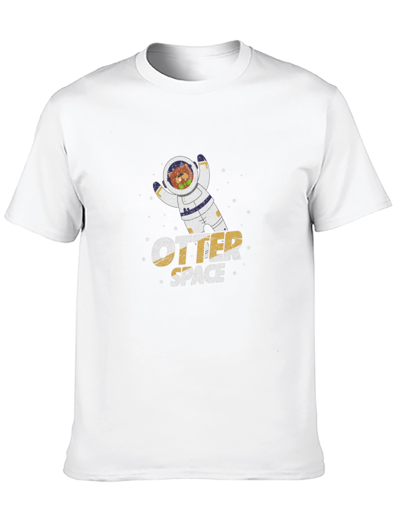 Otter Space Black T-Shirt