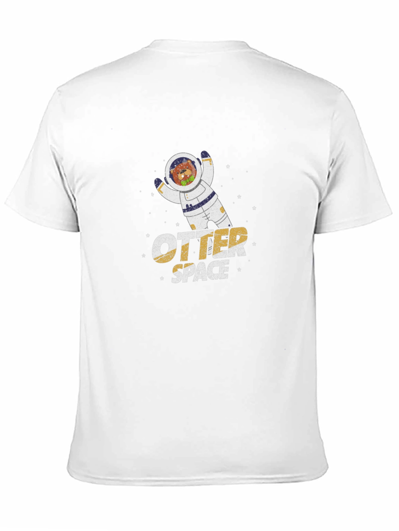 Otter Space Black T-Shirt