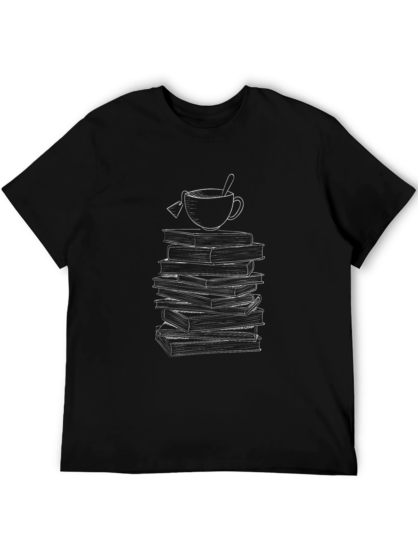 Tea & Books Graphic T-Shirt - Relax and Read