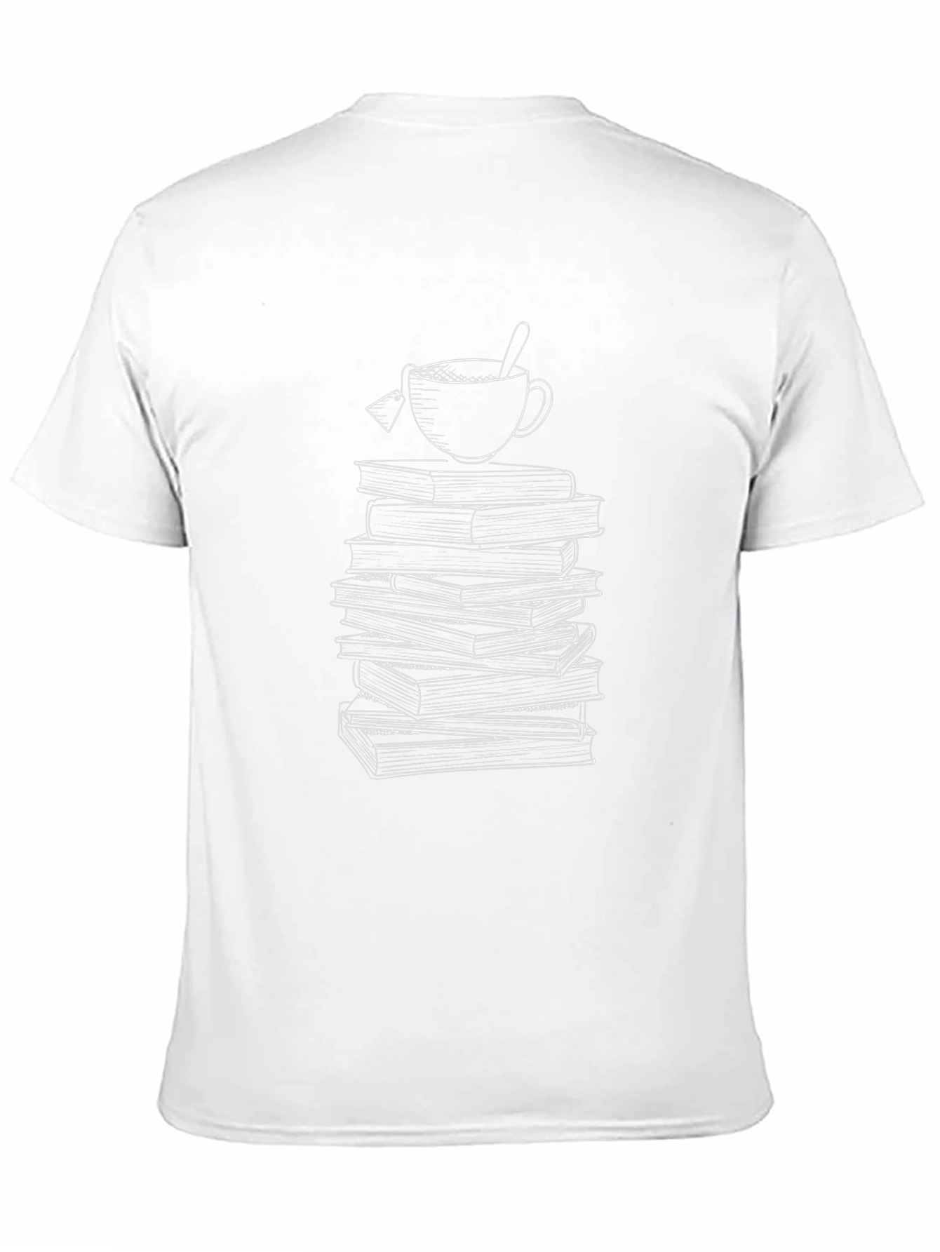 Tea & Books Graphic T-Shirt - Relax and Read