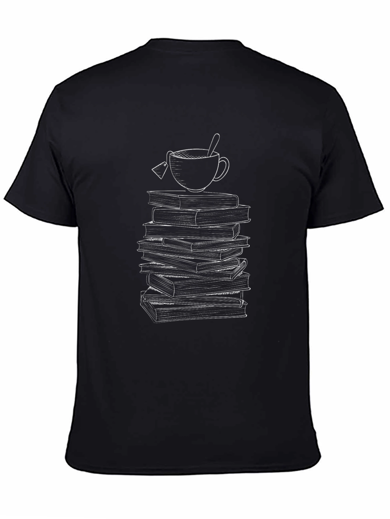 Tea & Books Graphic T-Shirt - Relax and Read