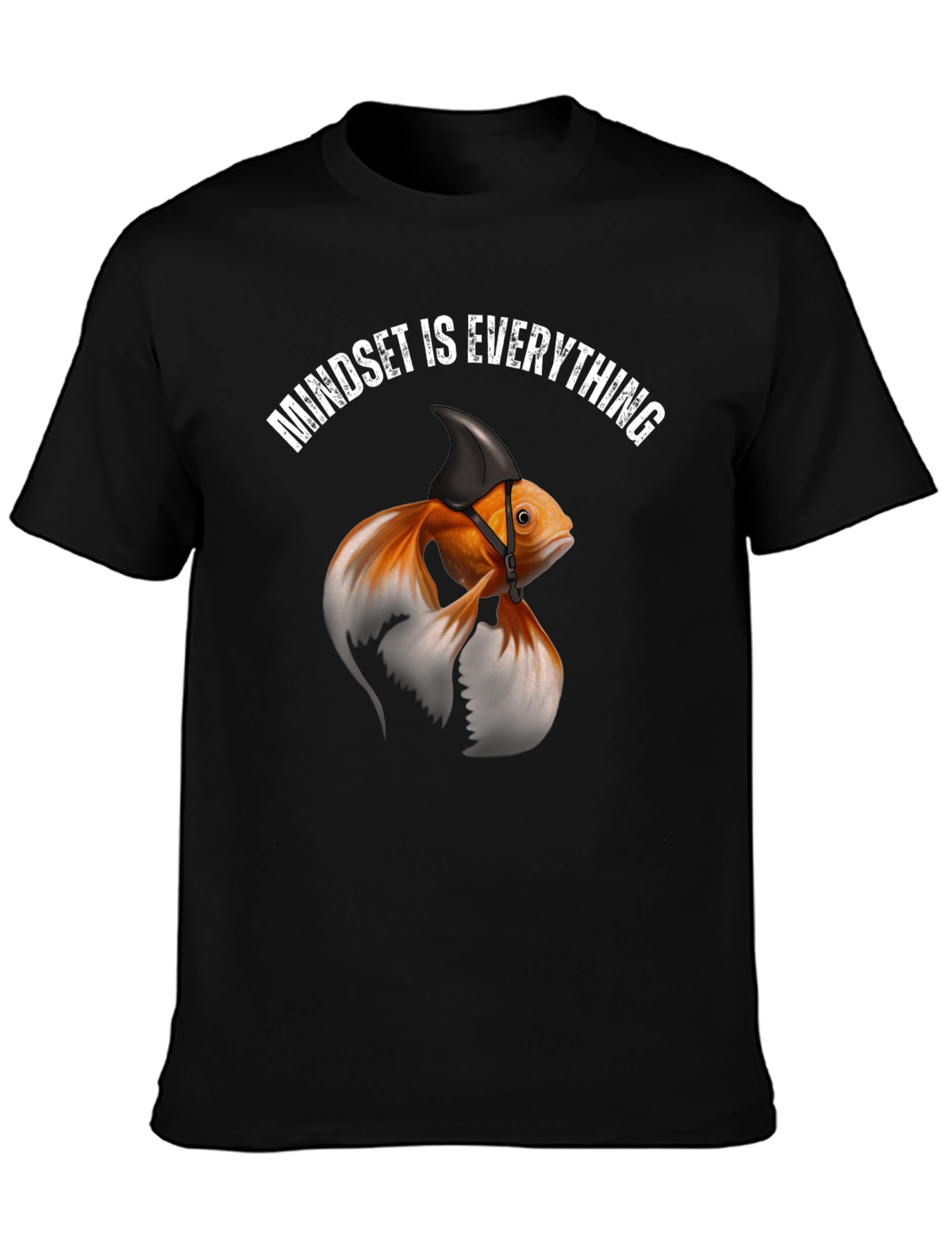 Mindset is Everything Graphic Tee - Shark Fin Goldfish