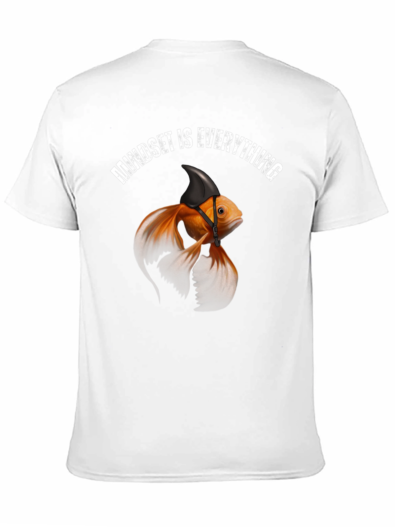 Mindset is Everything Graphic Tee - Shark Fin Goldfish