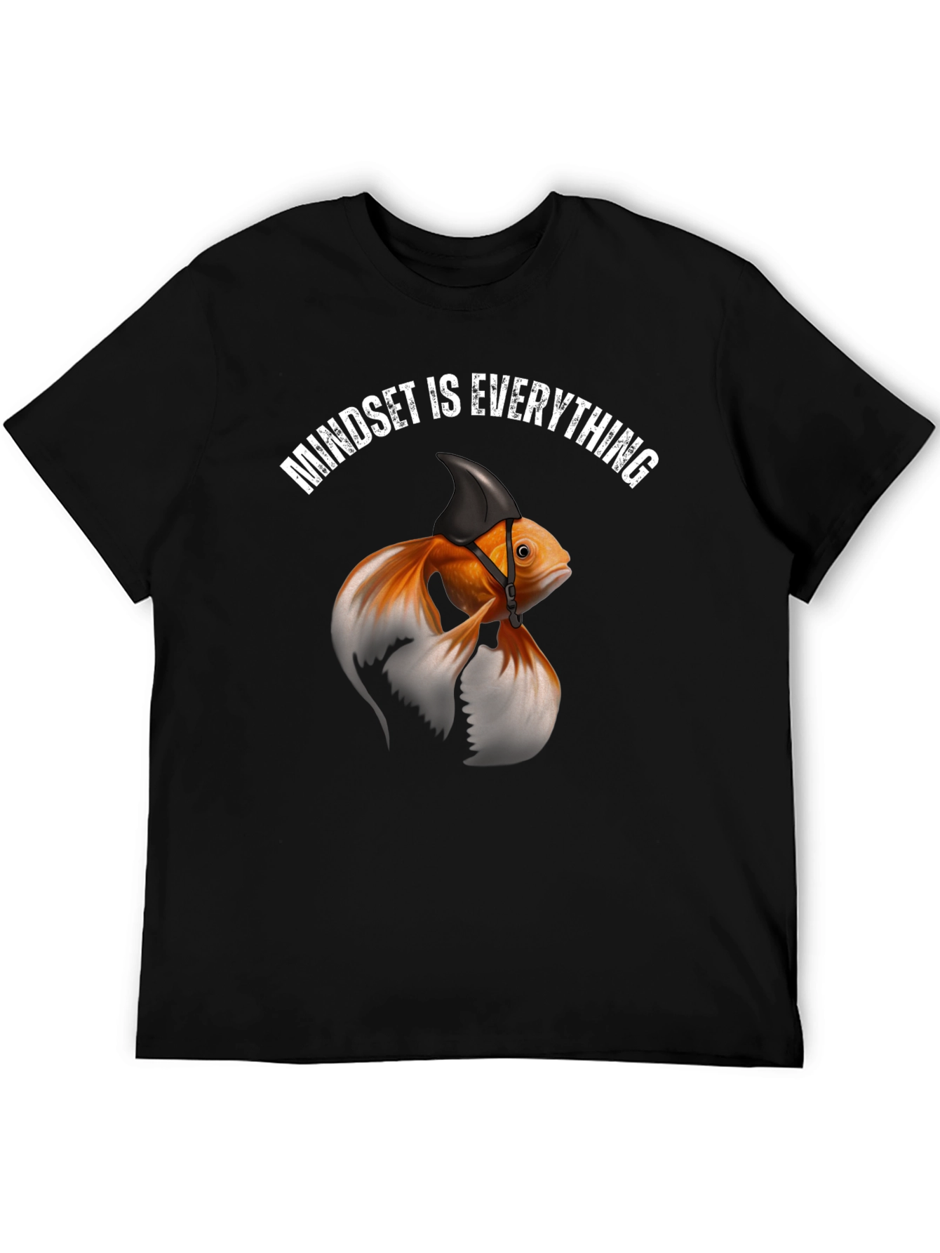 Mindset is Everything Graphic Tee - Shark Fin Goldfish