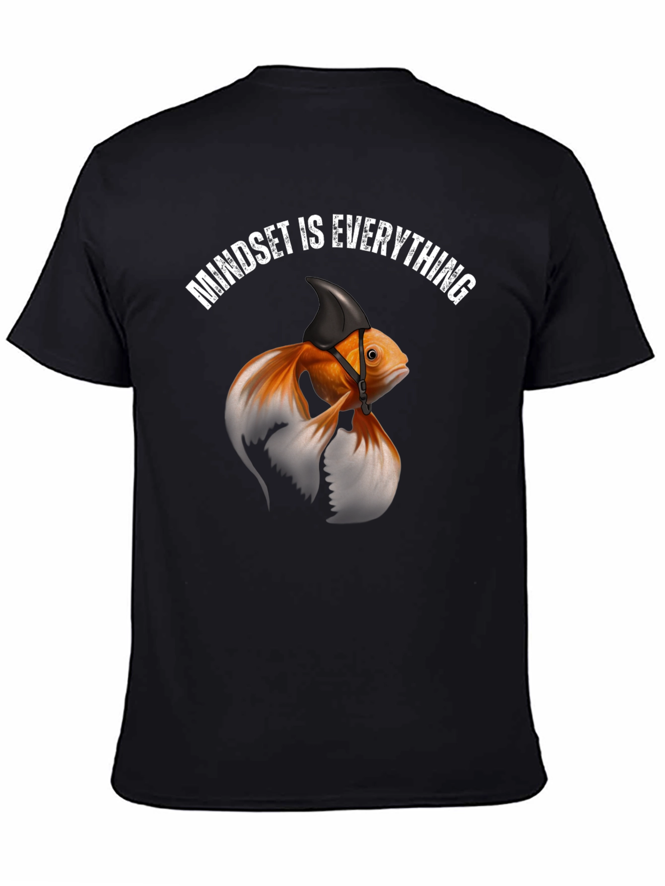 Mindset is Everything Graphic Tee - Shark Fin Goldfish