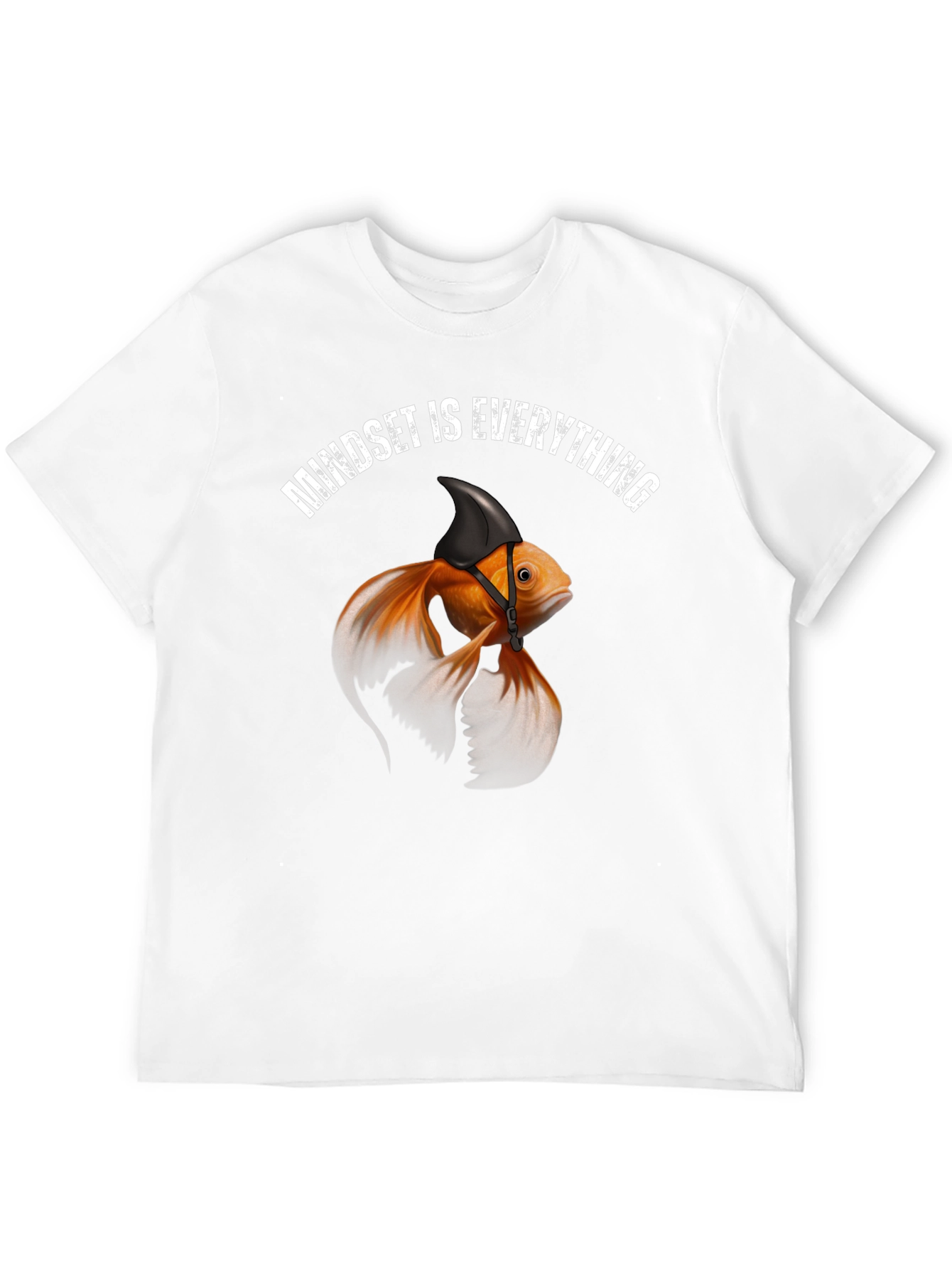 Mindset is Everything Graphic Tee - Shark Fin Goldfish