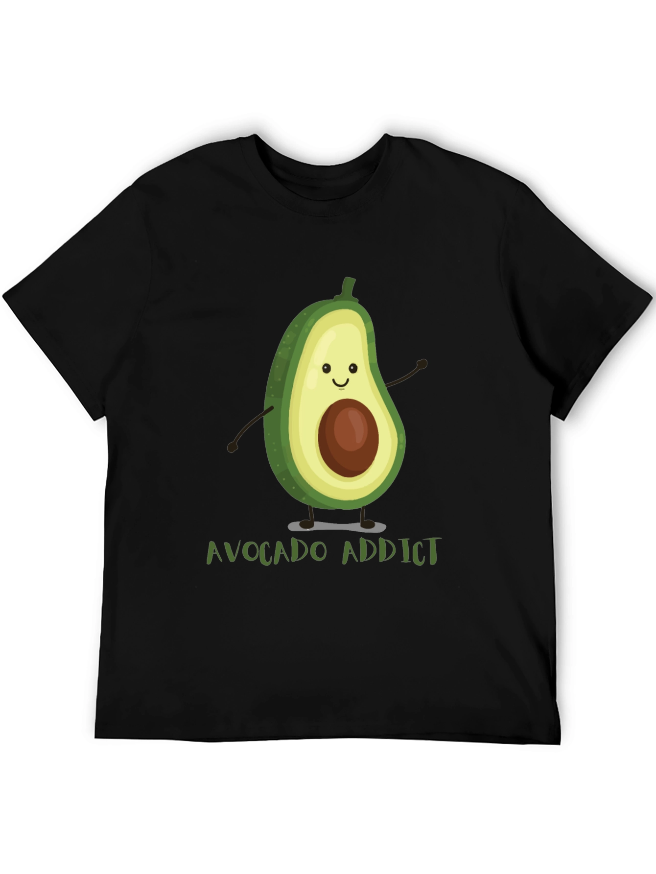 Avocado Addict Graphic Tee - Funny Foodie T-Shirt