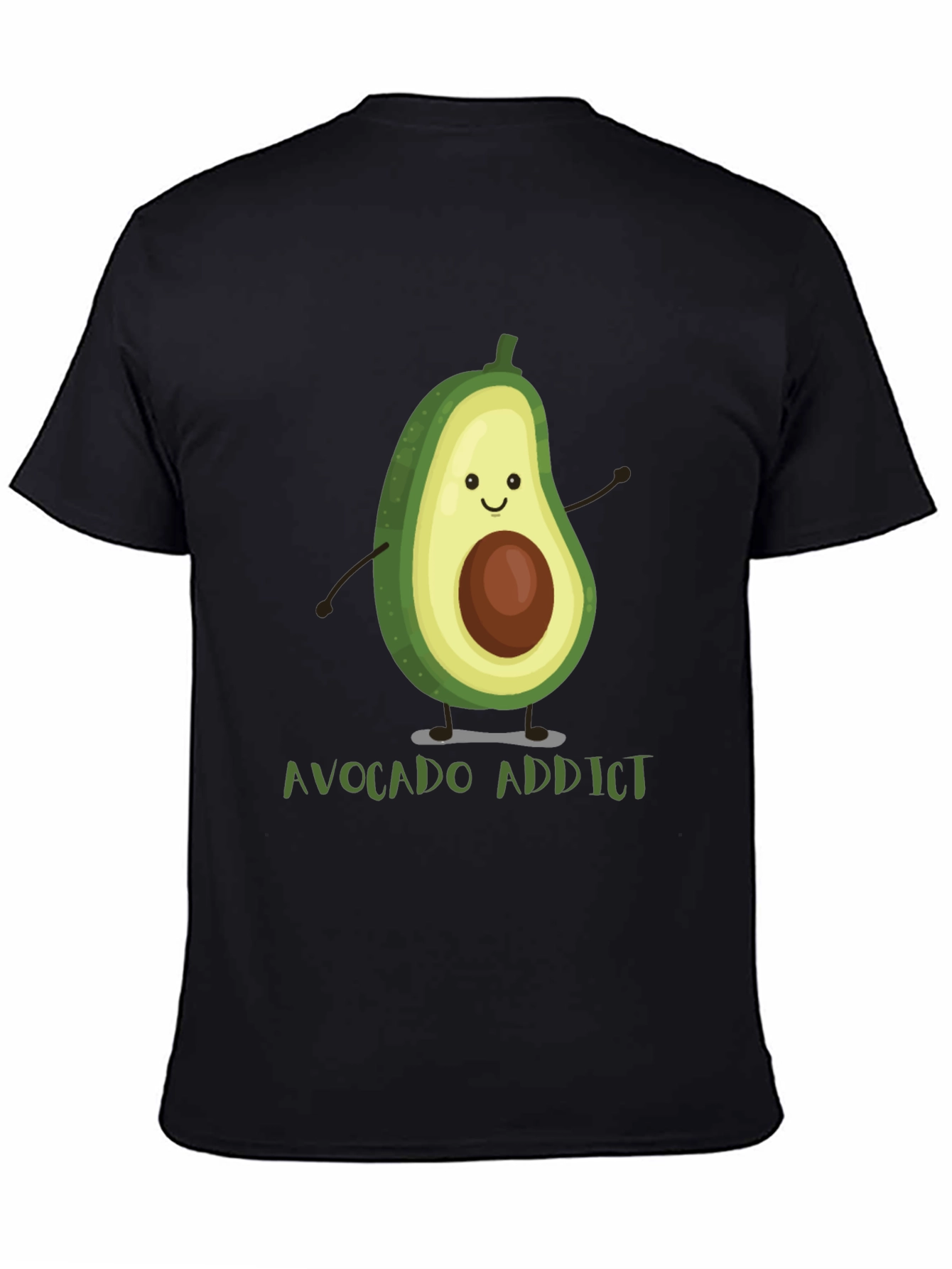 Avocado Addict Graphic Tee - Funny Foodie T-Shirt