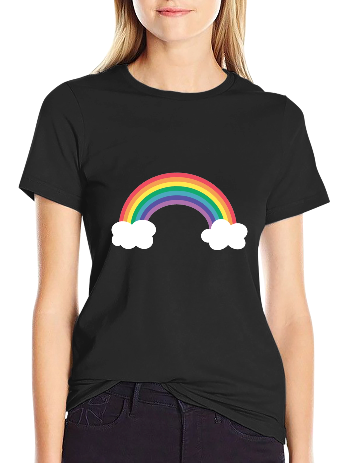 Rainbow Graphic Tee - Fun & Stylish Unisex T-Shirt