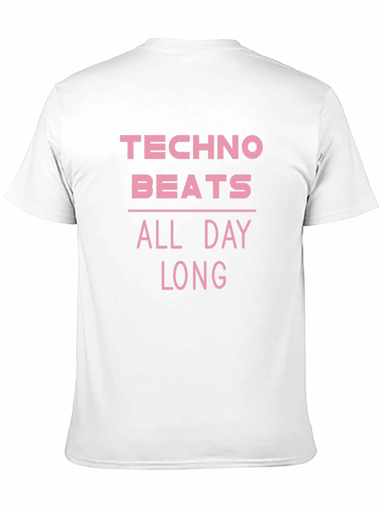 Techno Beats All Day Long Graphic T-Shirt
