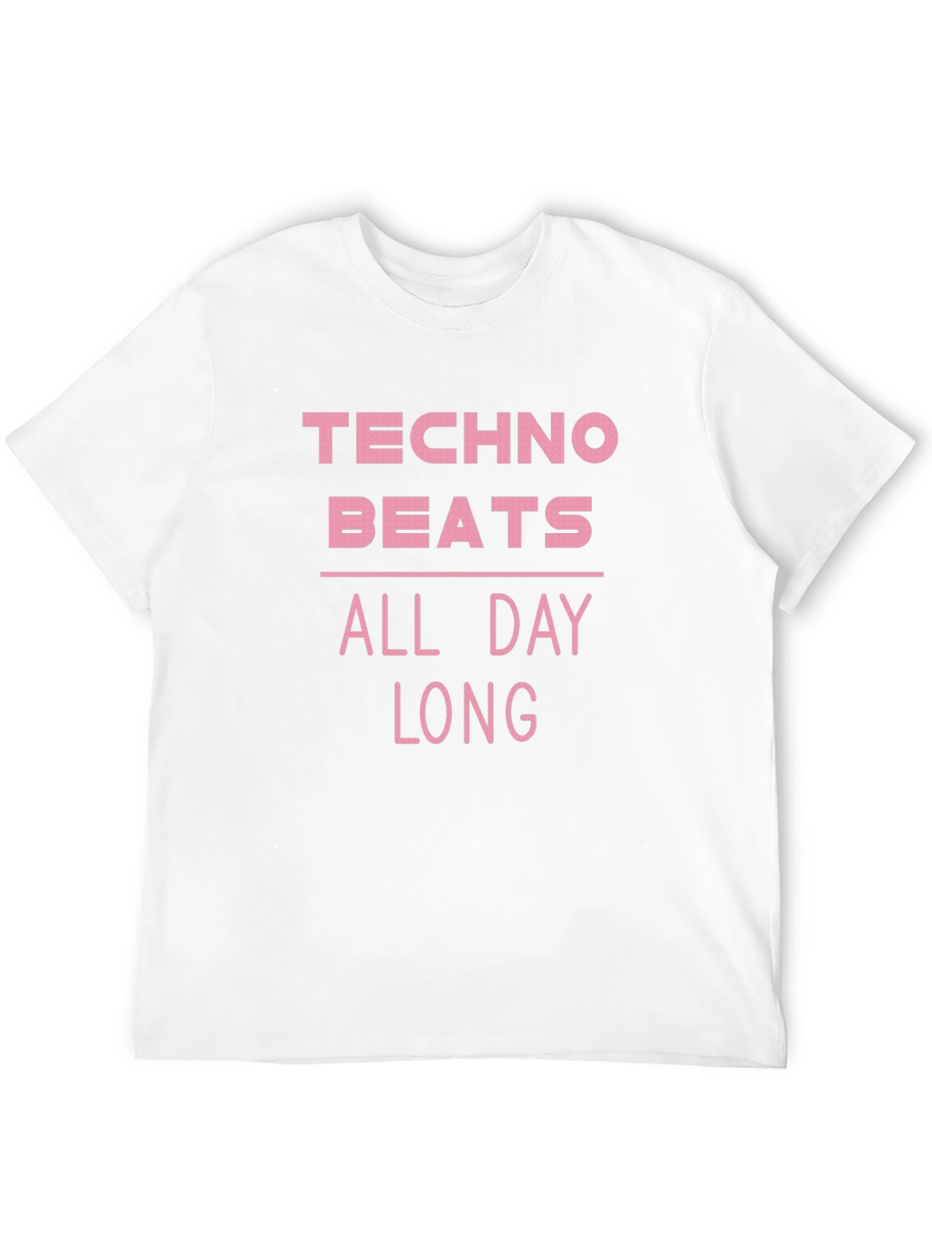 Techno Beats All Day Long Graphic T-Shirt