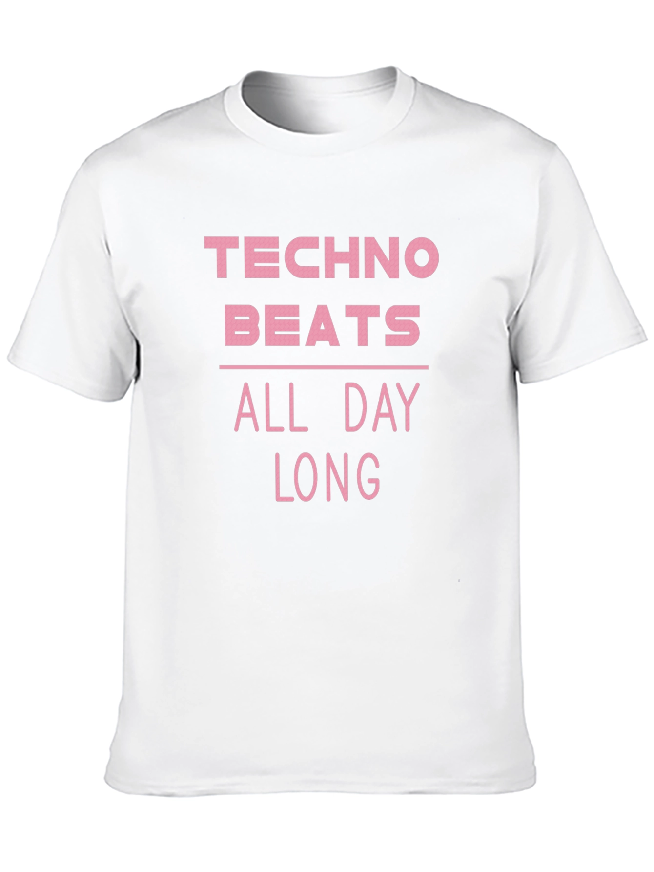 Techno Beats All Day Long Graphic T-Shirt