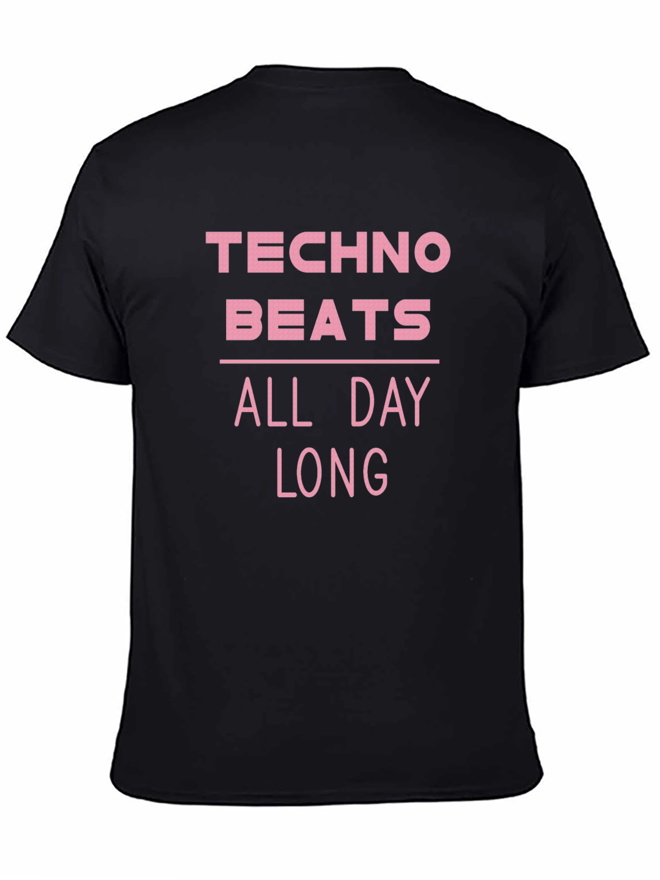 Techno Beats All Day Long Graphic T-Shirt