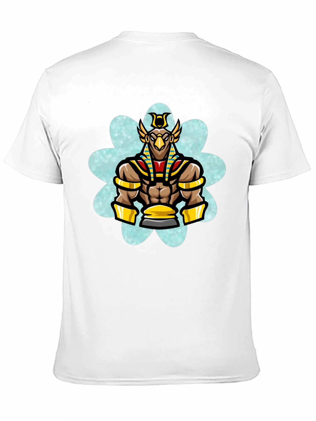 Egyptian God Horus T-Shirt - Black Cotton Tee