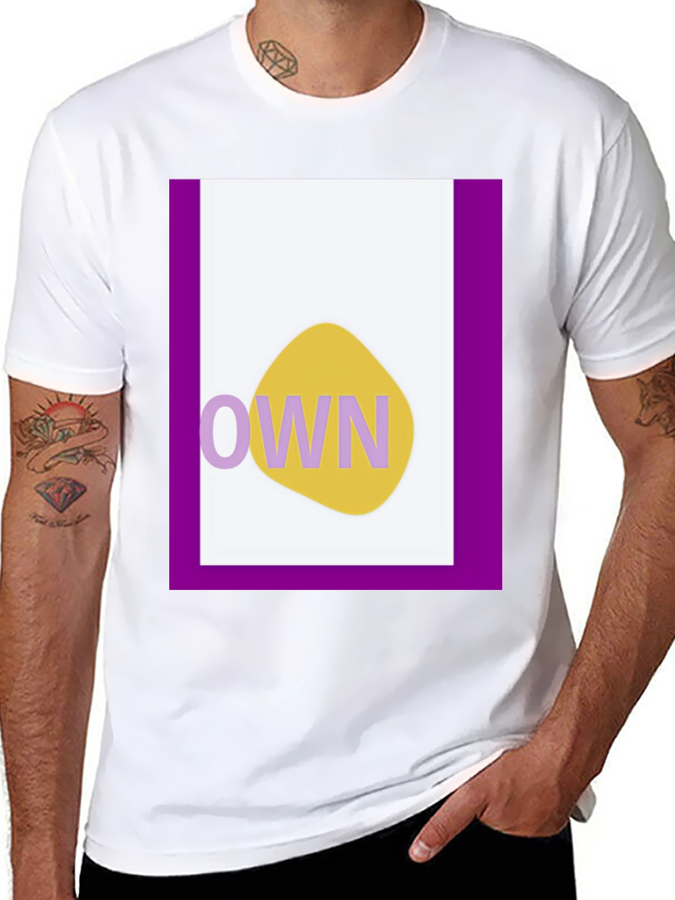 Modern OWN Graphic Black T-Shirt
