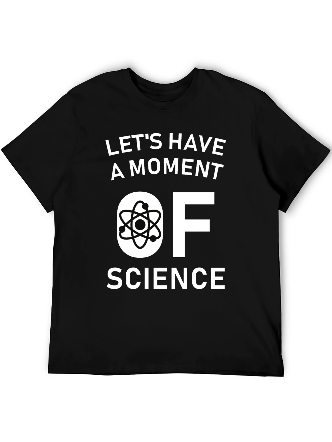 Science Moment T-Shirt - Black Short Sleeve