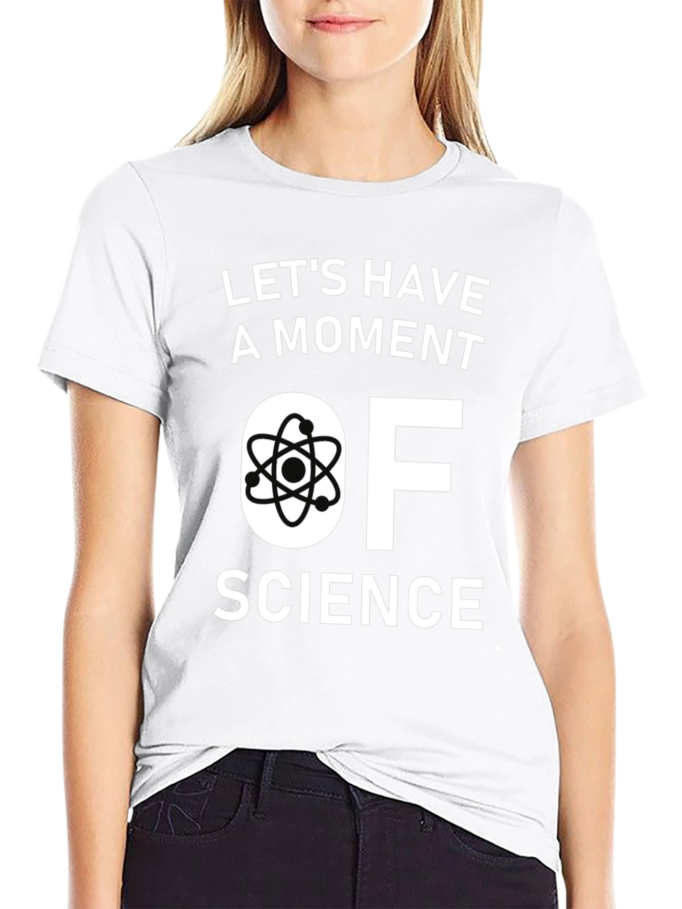 Science Moment T-Shirt - Black Short Sleeve
