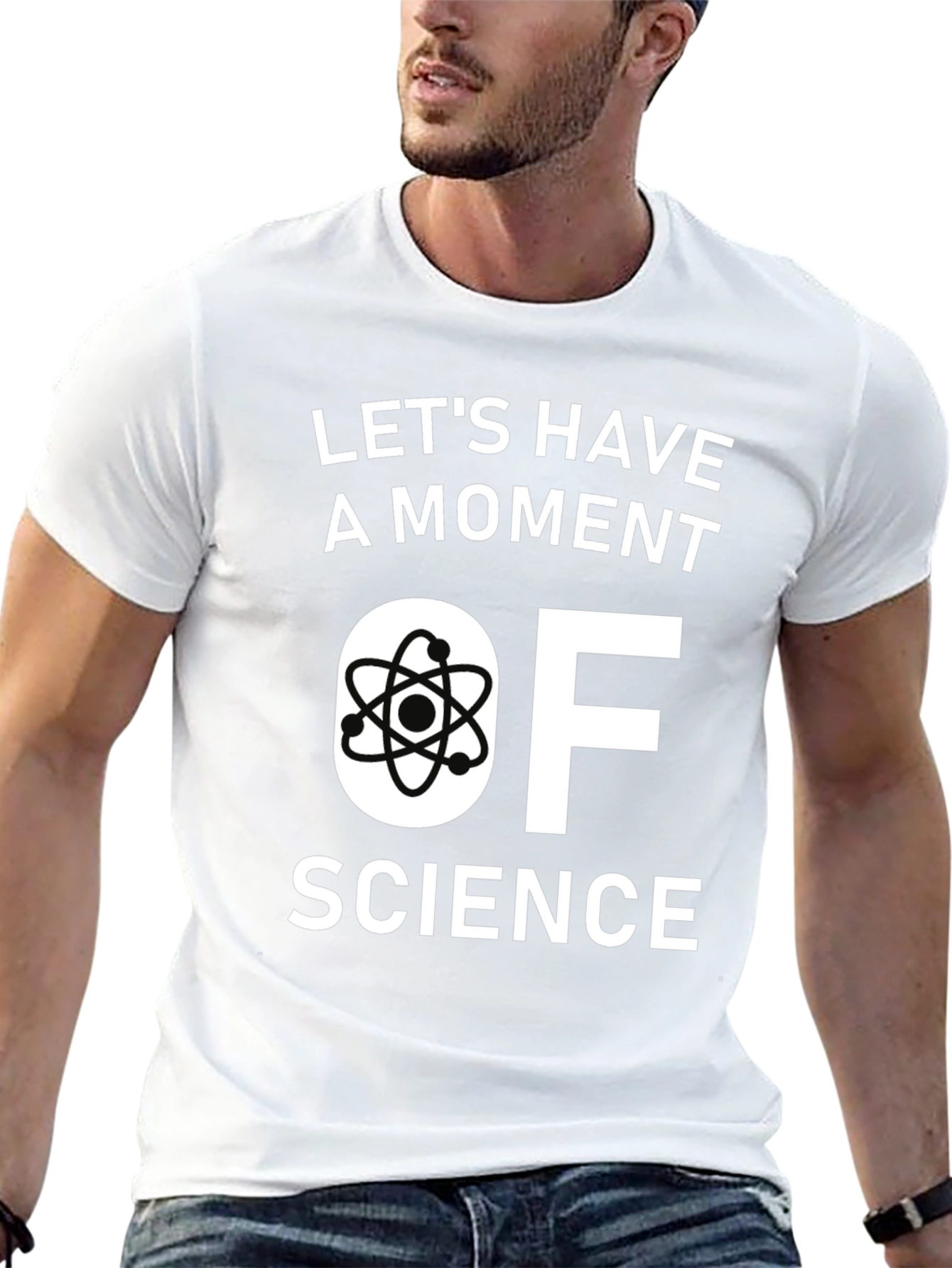 Science Moment T-Shirt - Black Short Sleeve
