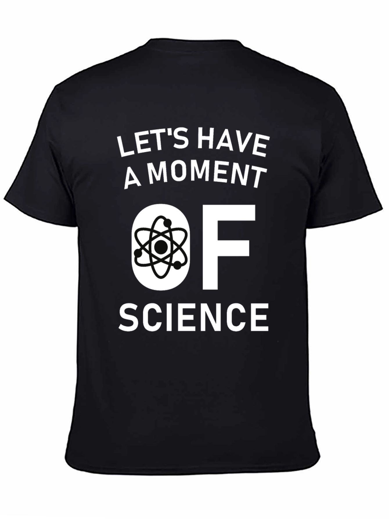 Science Moment T-Shirt - Black Short Sleeve