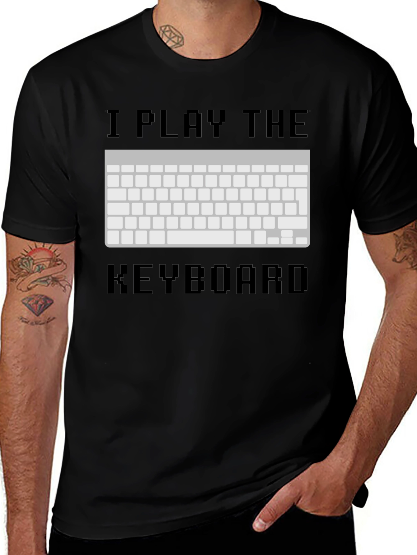 I Play The Keyboard T-Shirt - Gamer Tee