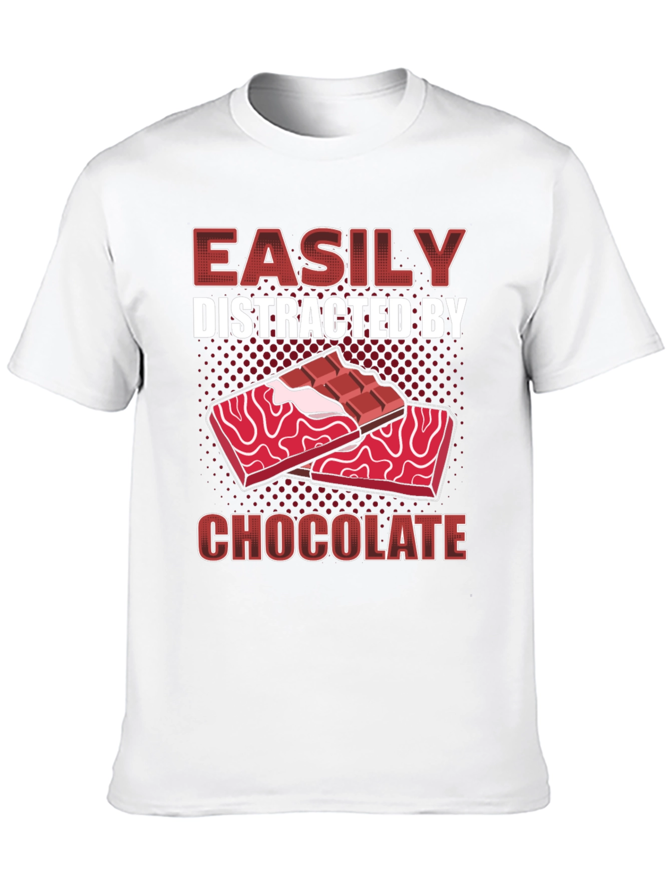 Easily Distracted By Chocolate T-Shirt