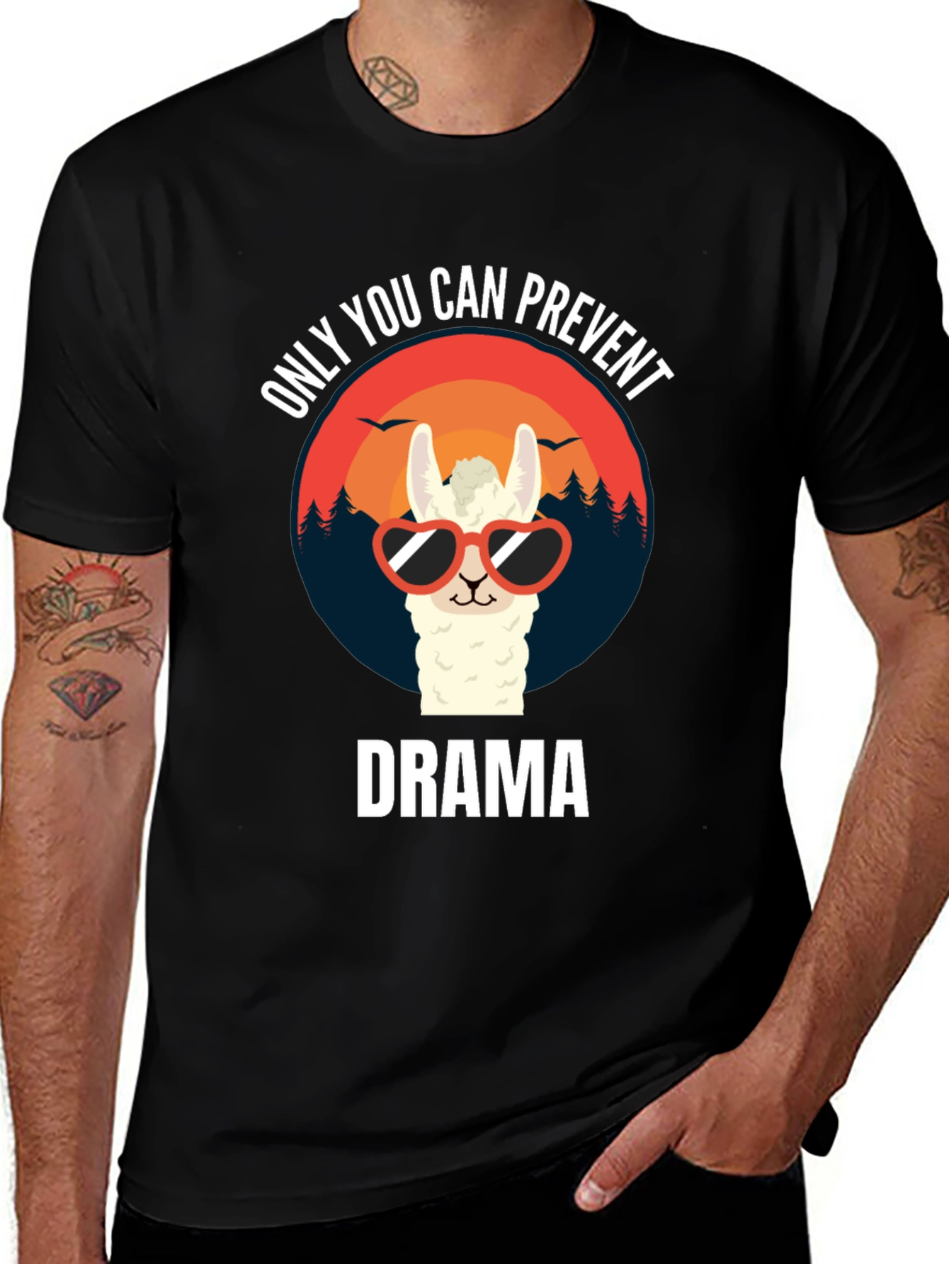 Llama Drama Prevention T-Shirt