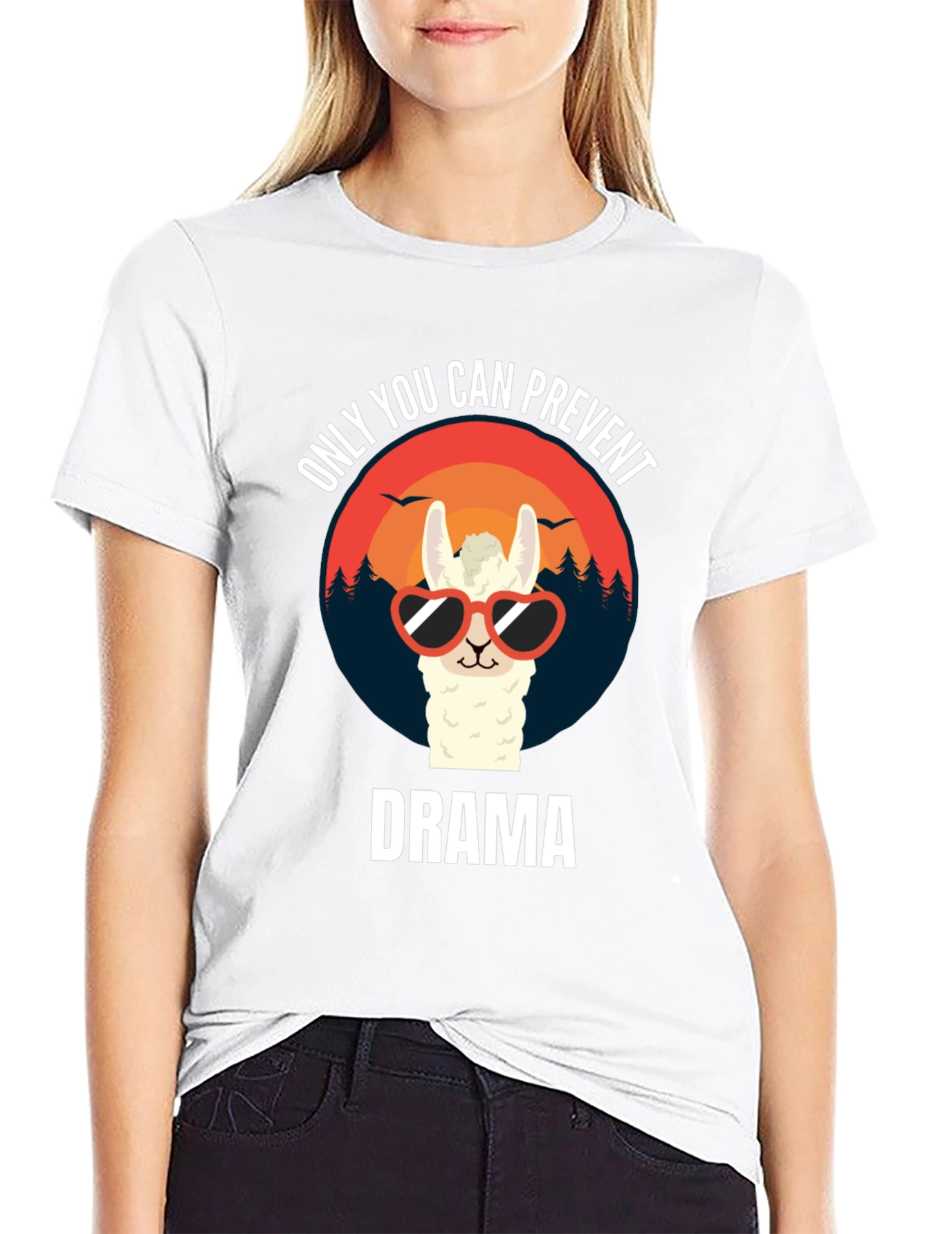 Llama Drama Prevention T-Shirt