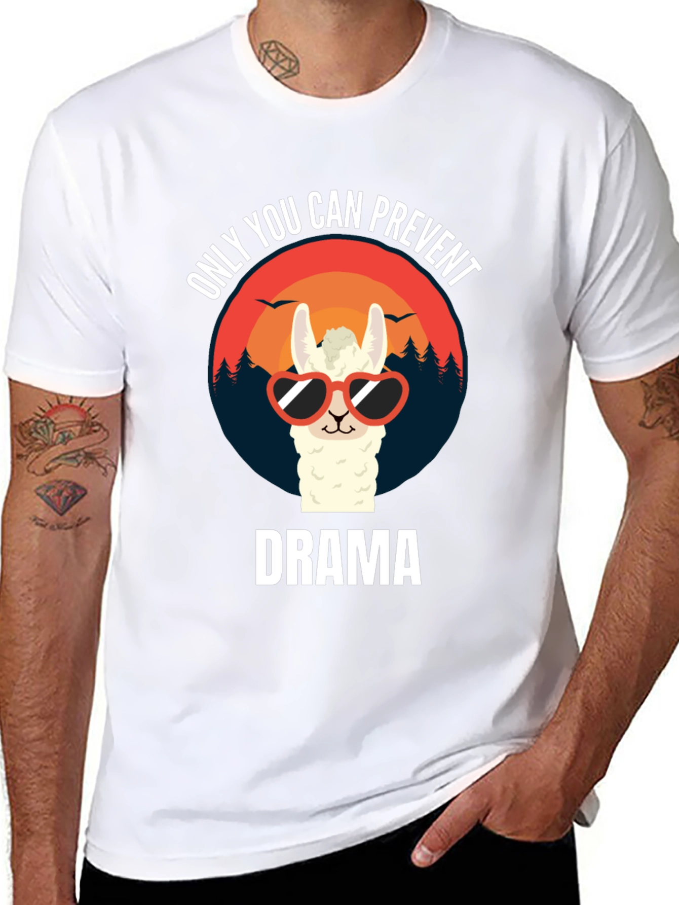 Llama Drama Prevention T-Shirt