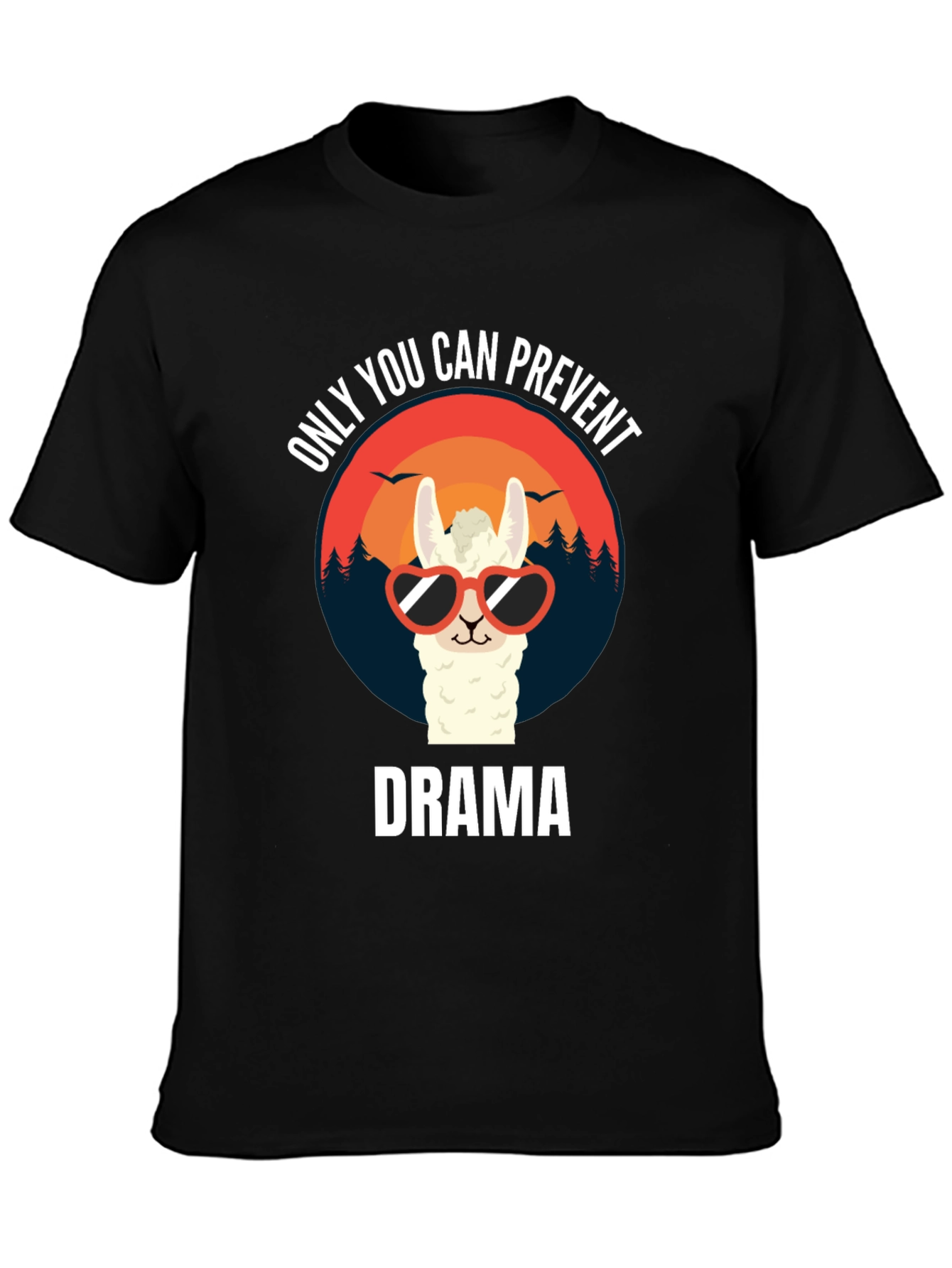 Llama Drama Prevention T-Shirt