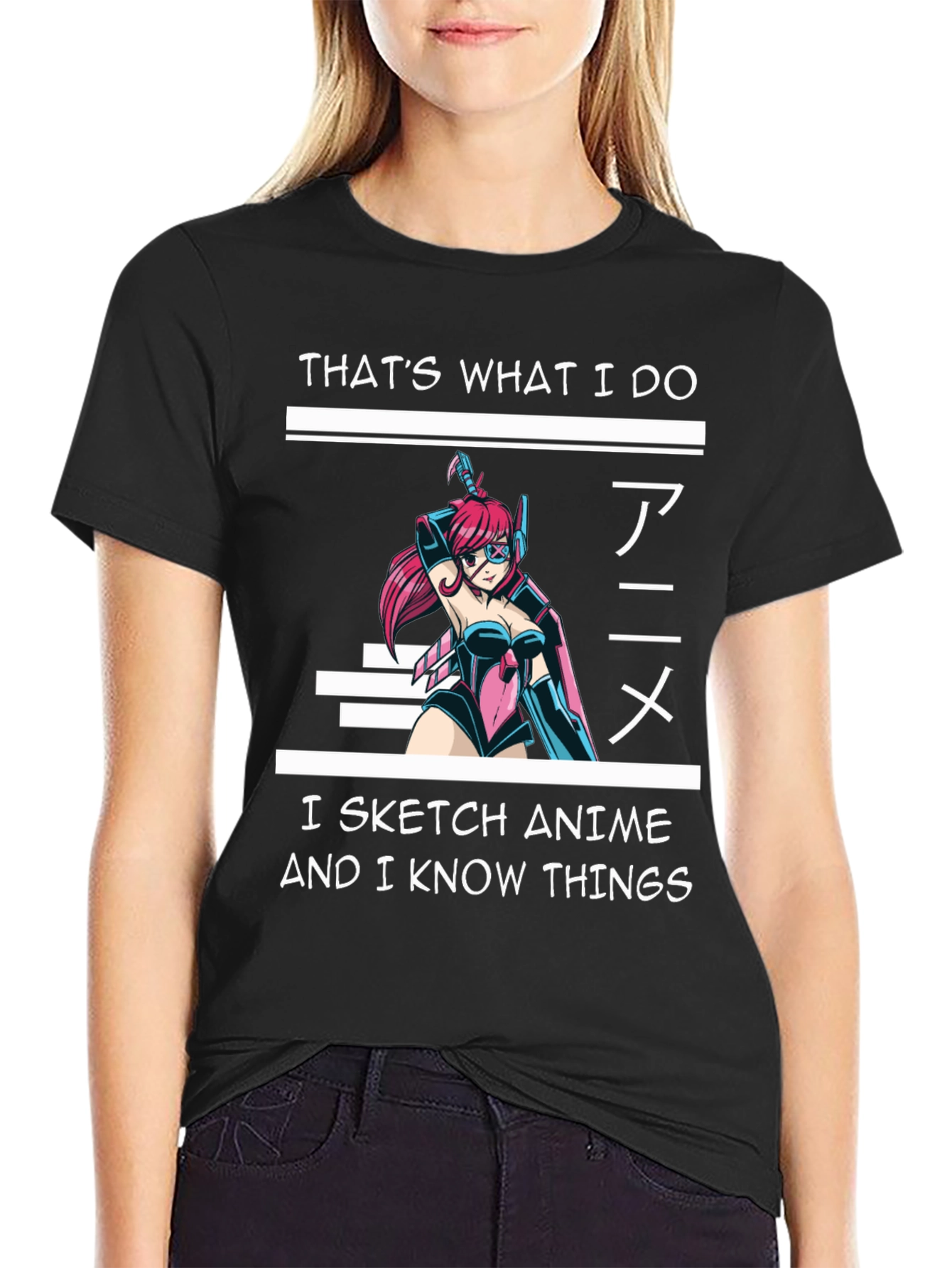 Anime Sketcher T-Shirt - Thats What I Do