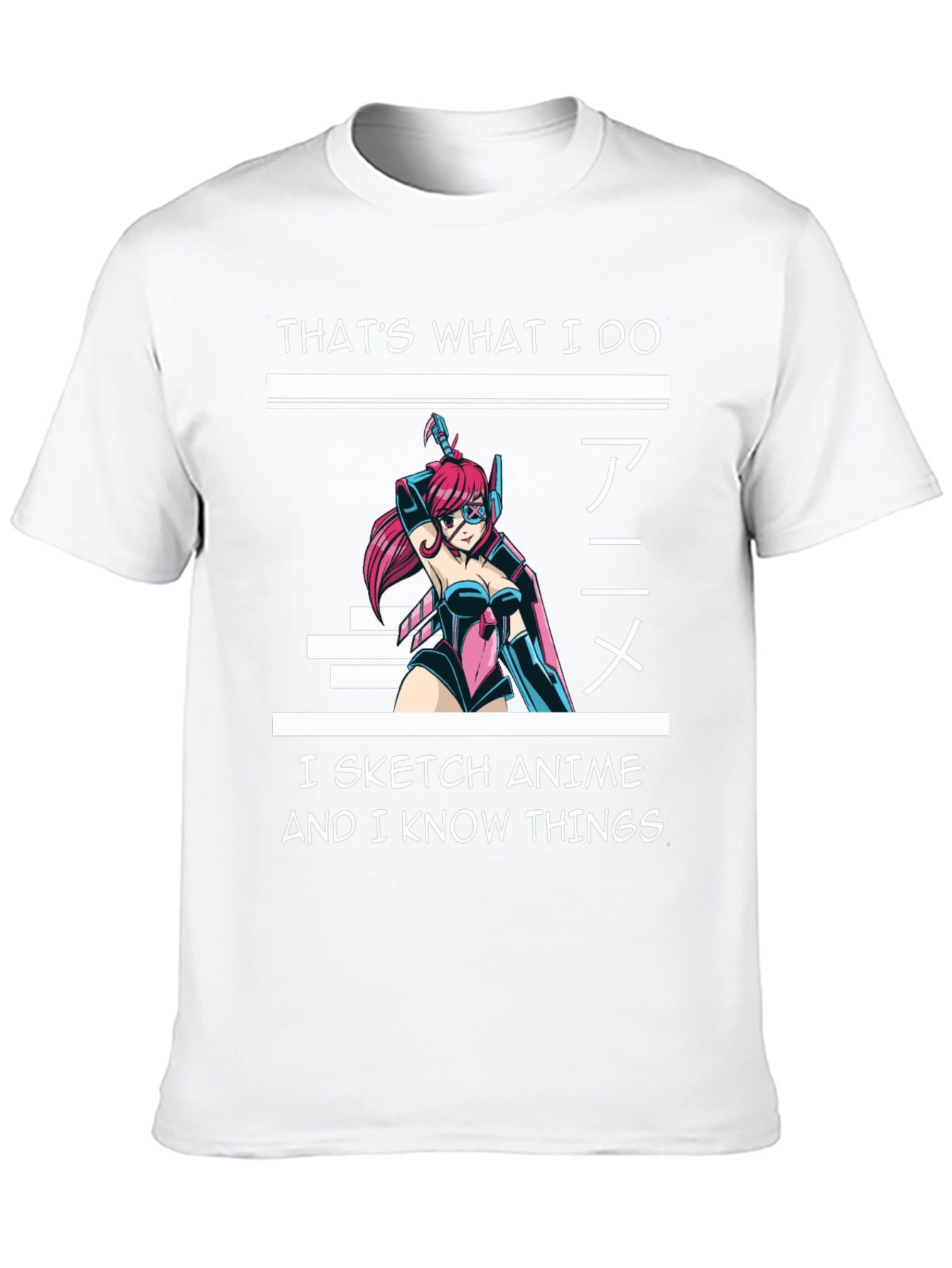 Anime Sketcher T-Shirt - Thats What I Do