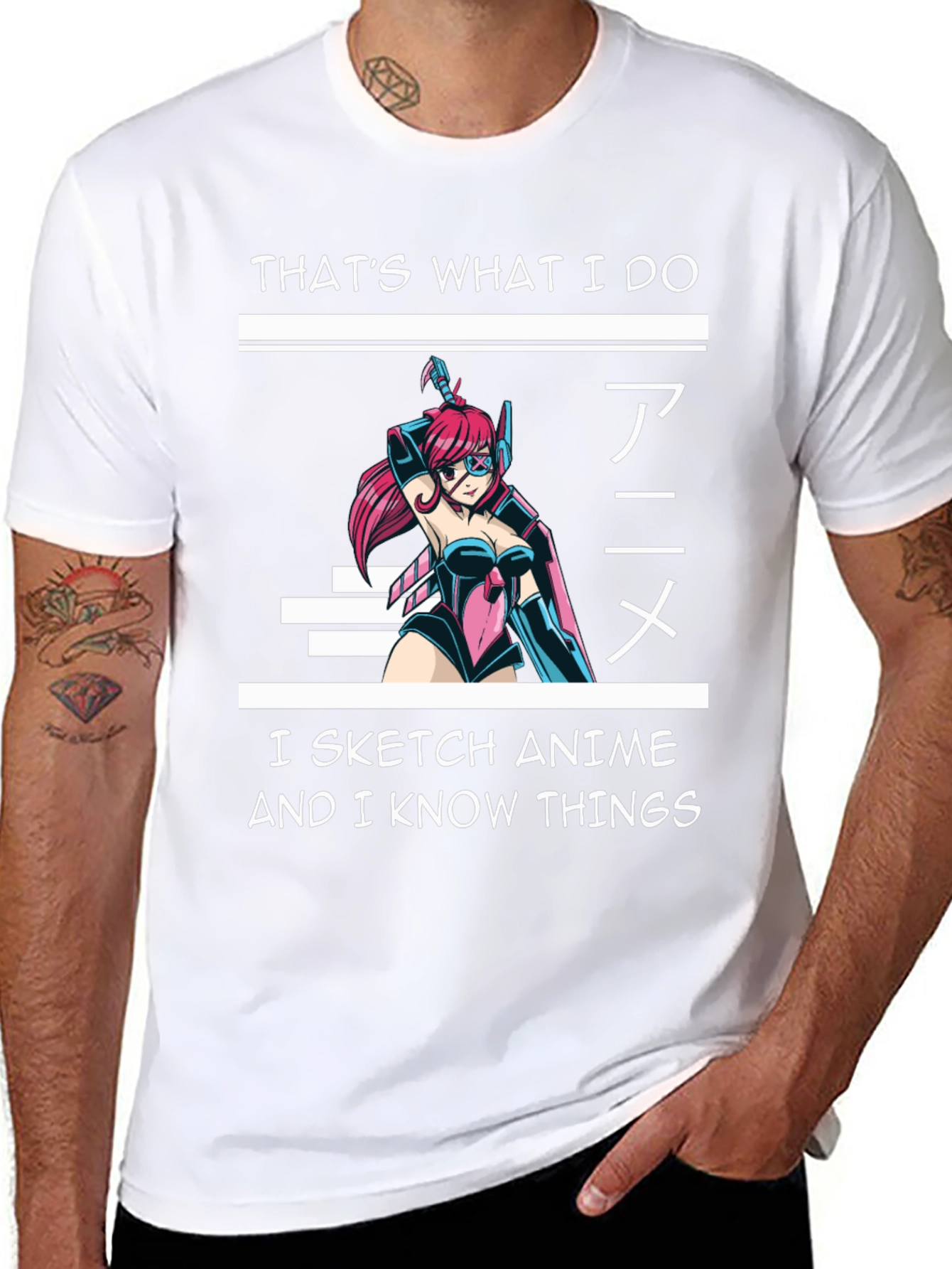 Anime Sketcher T-Shirt - Thats What I Do