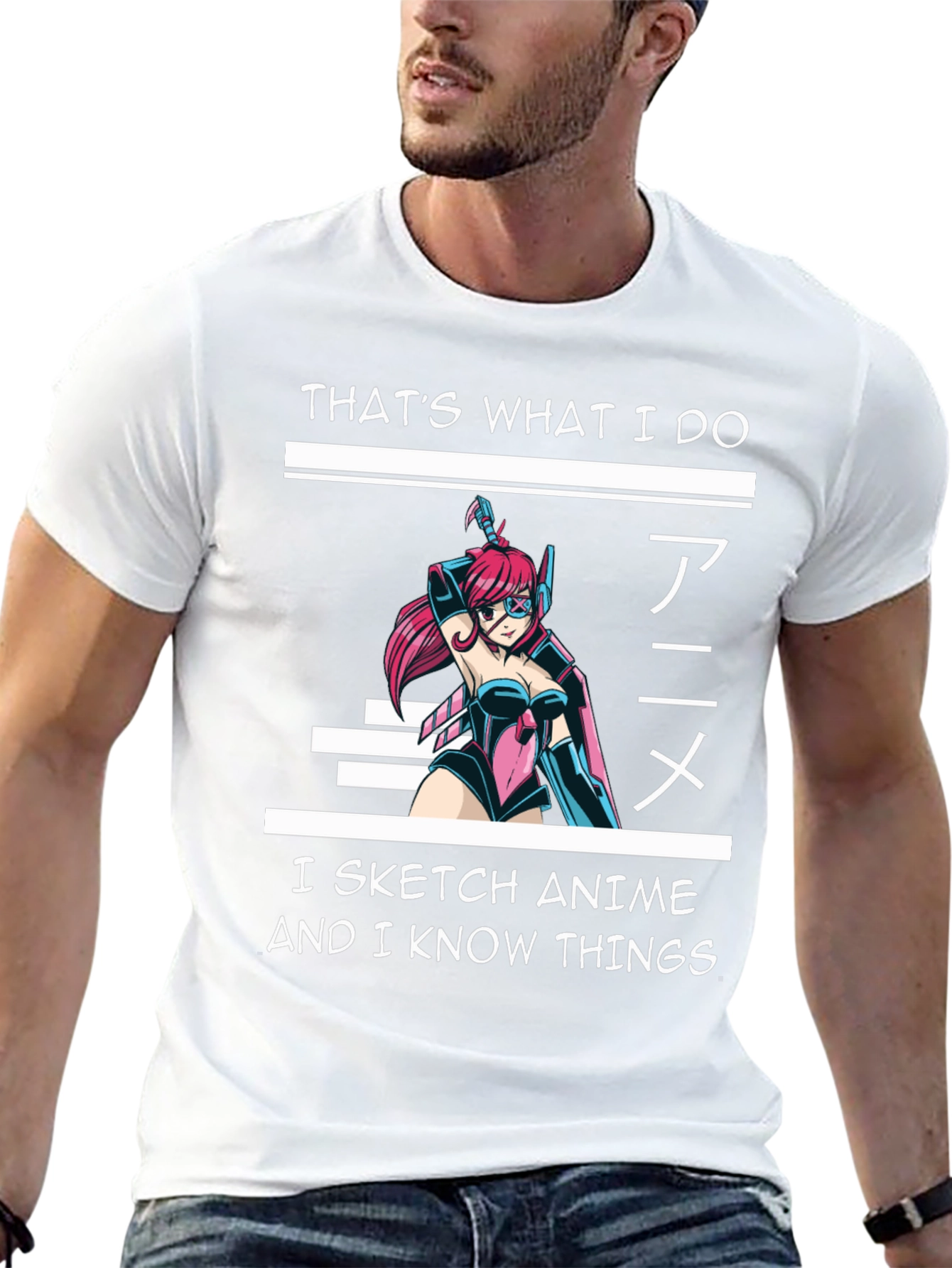 Anime Sketcher T-Shirt - Thats What I Do