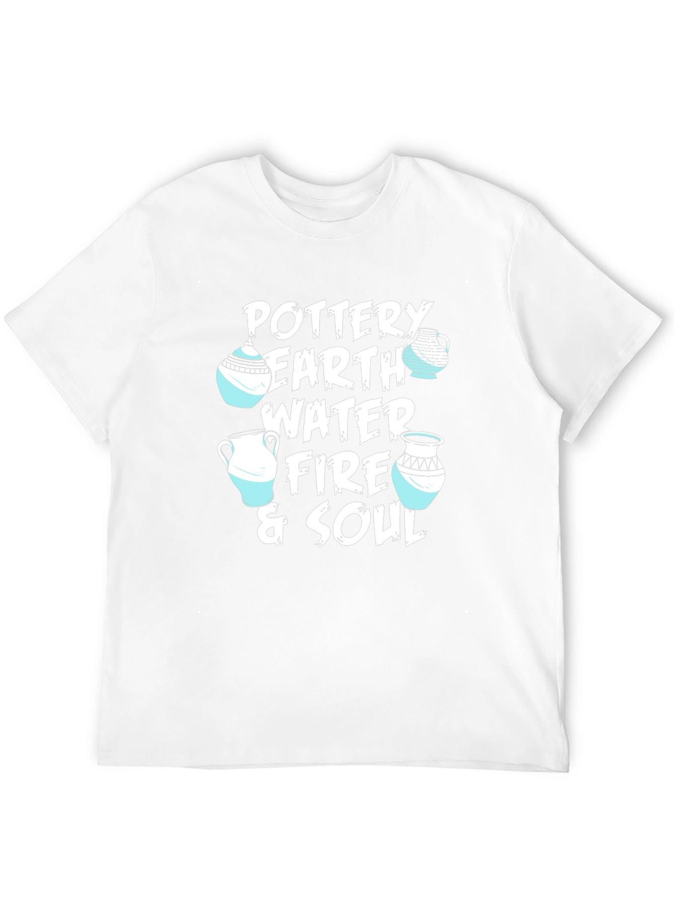 Pottery Earth Water Fire & Soul Graphic T-Shirt