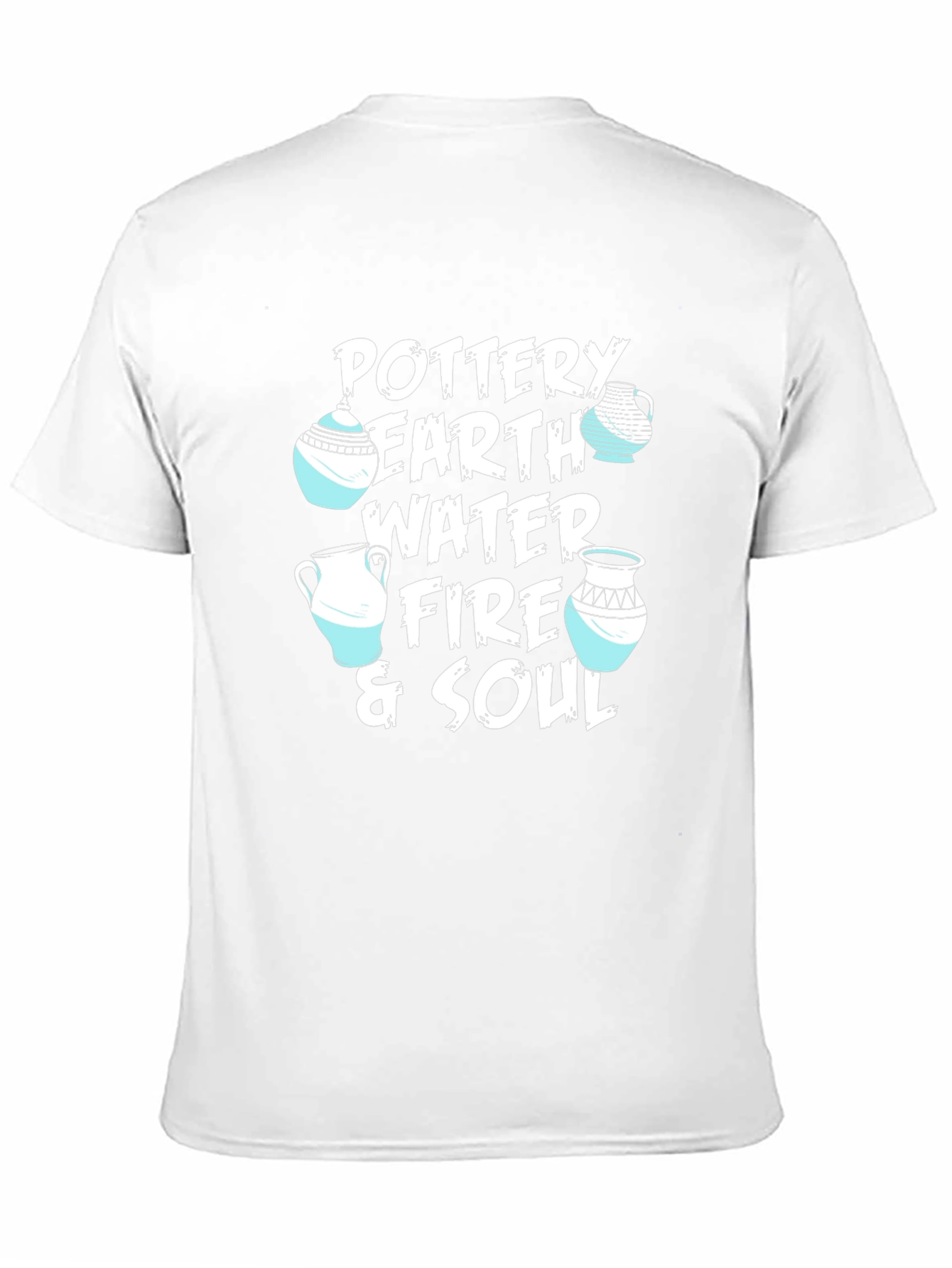 Pottery Earth Water Fire & Soul Graphic T-Shirt