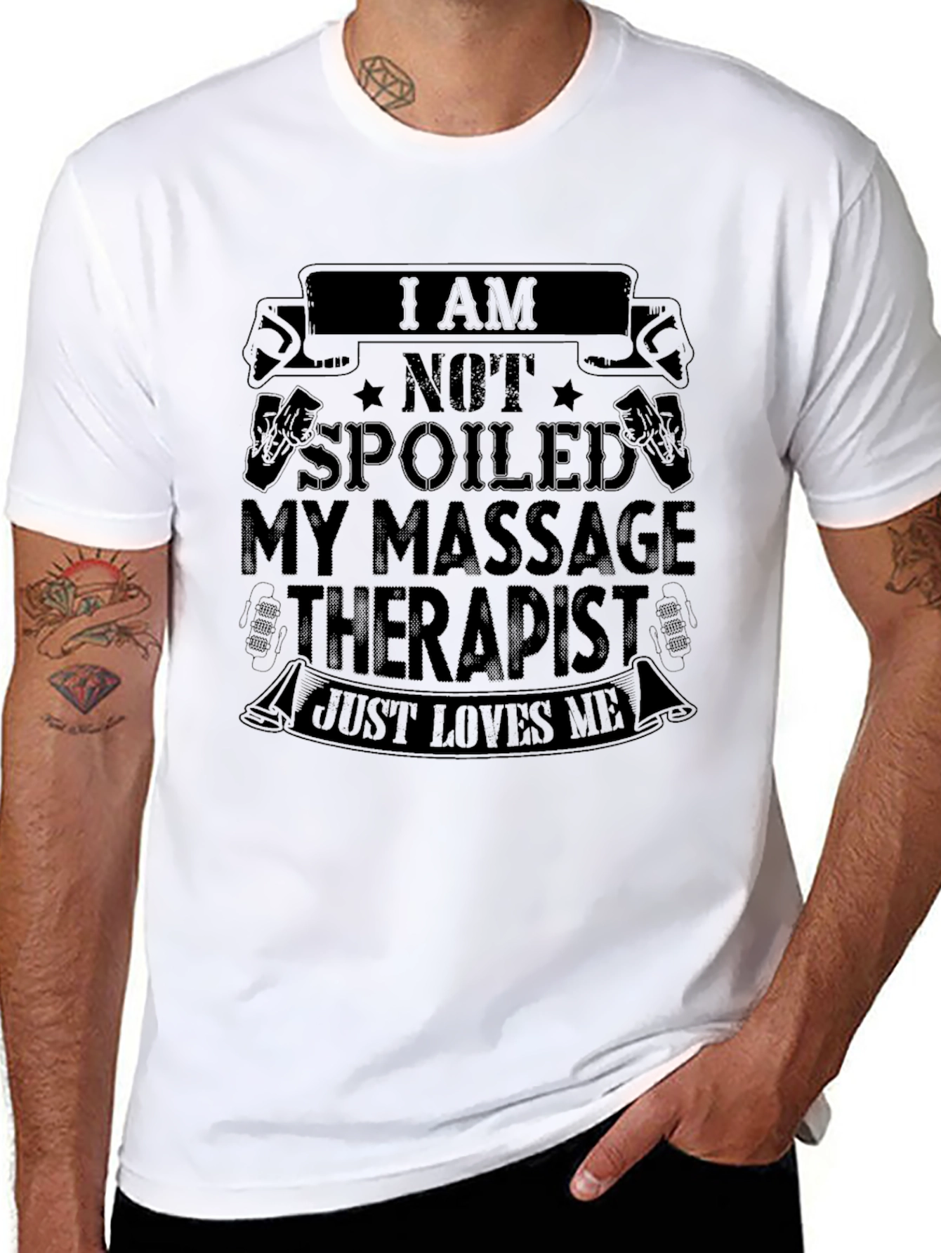 Massage Therapist Humor T-Shirt - Spoiled