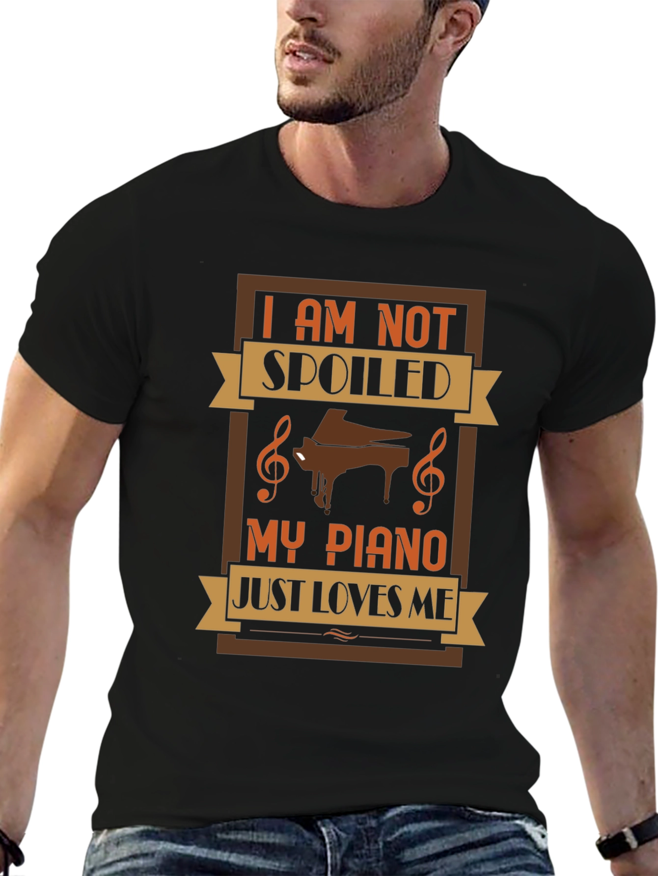 Im Not Spoiled My Piano Just Loves Me T-Shirt