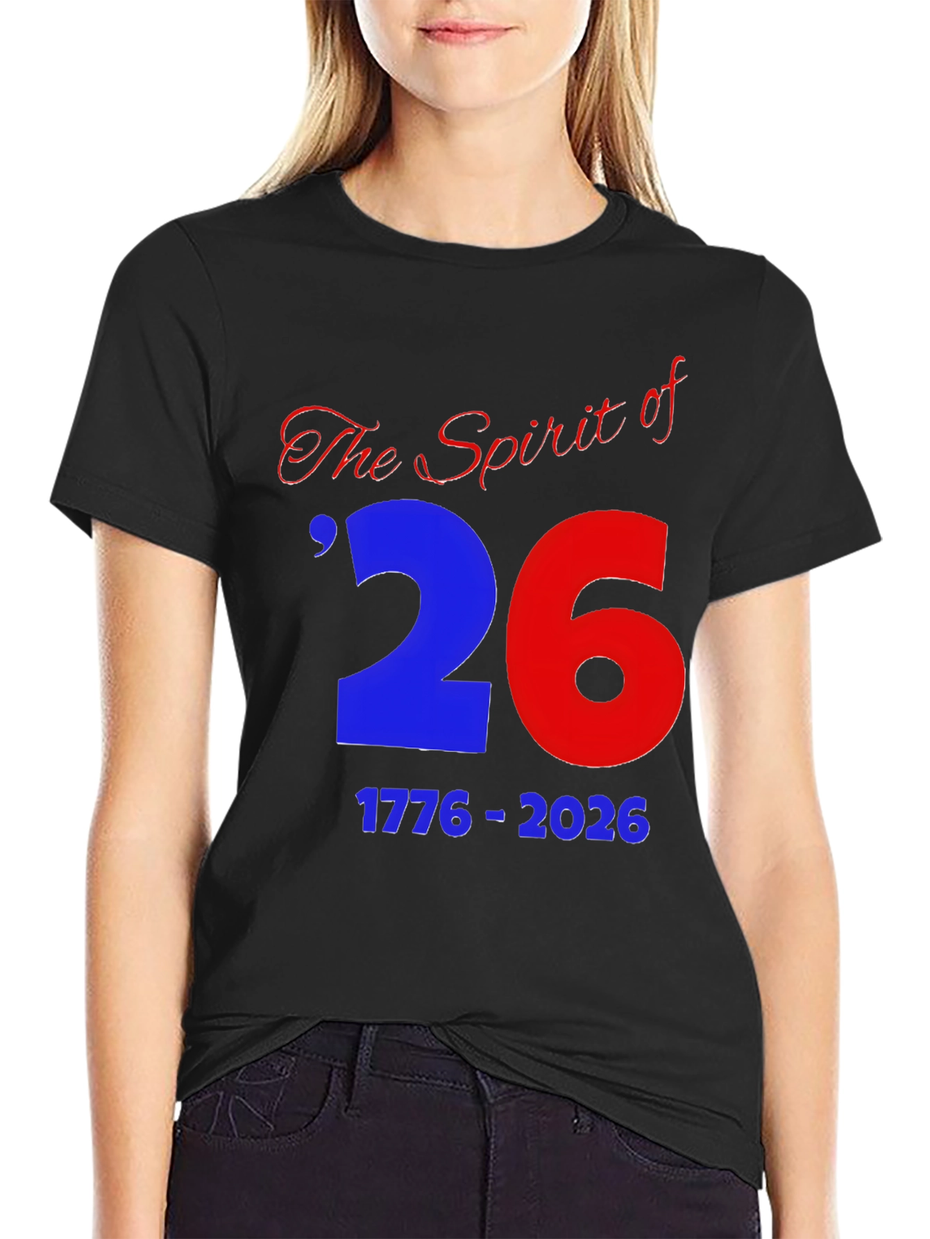 The Spirit of 26 T-Shirt - Patriotic Design