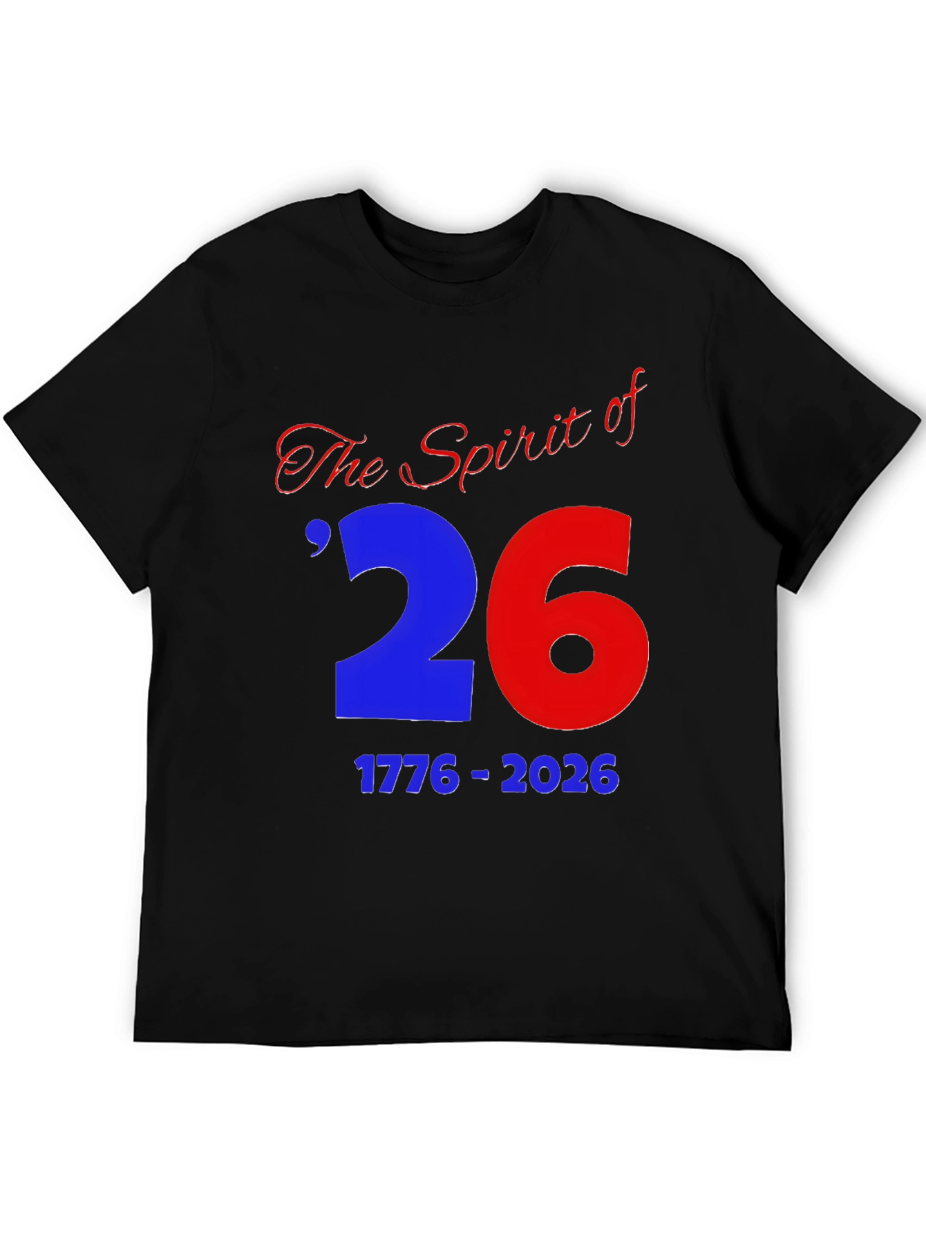 The Spirit of 26 T-Shirt - Patriotic Design