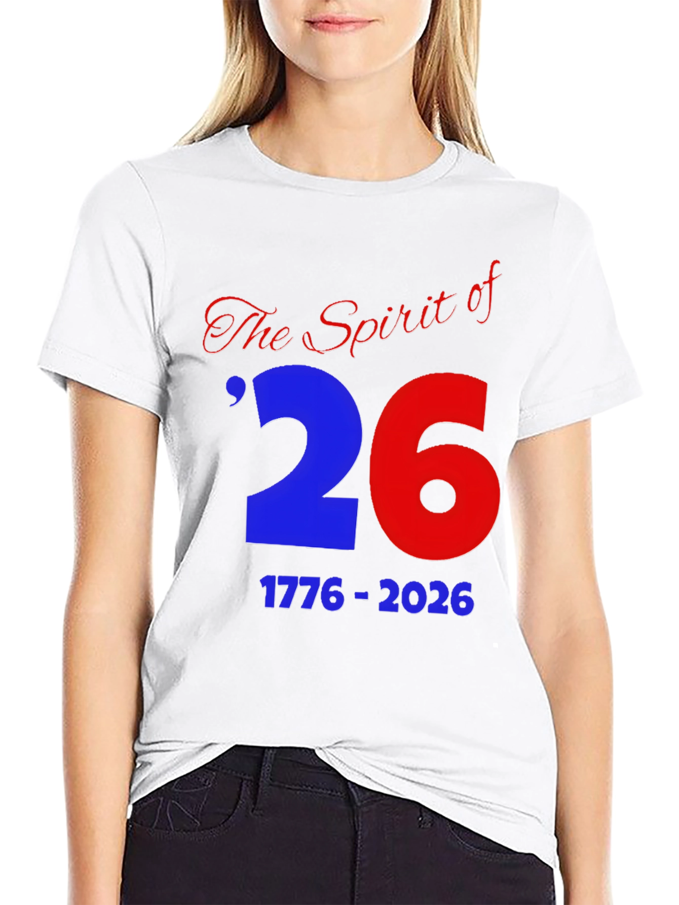 The Spirit of 26 T-Shirt - Patriotic Design