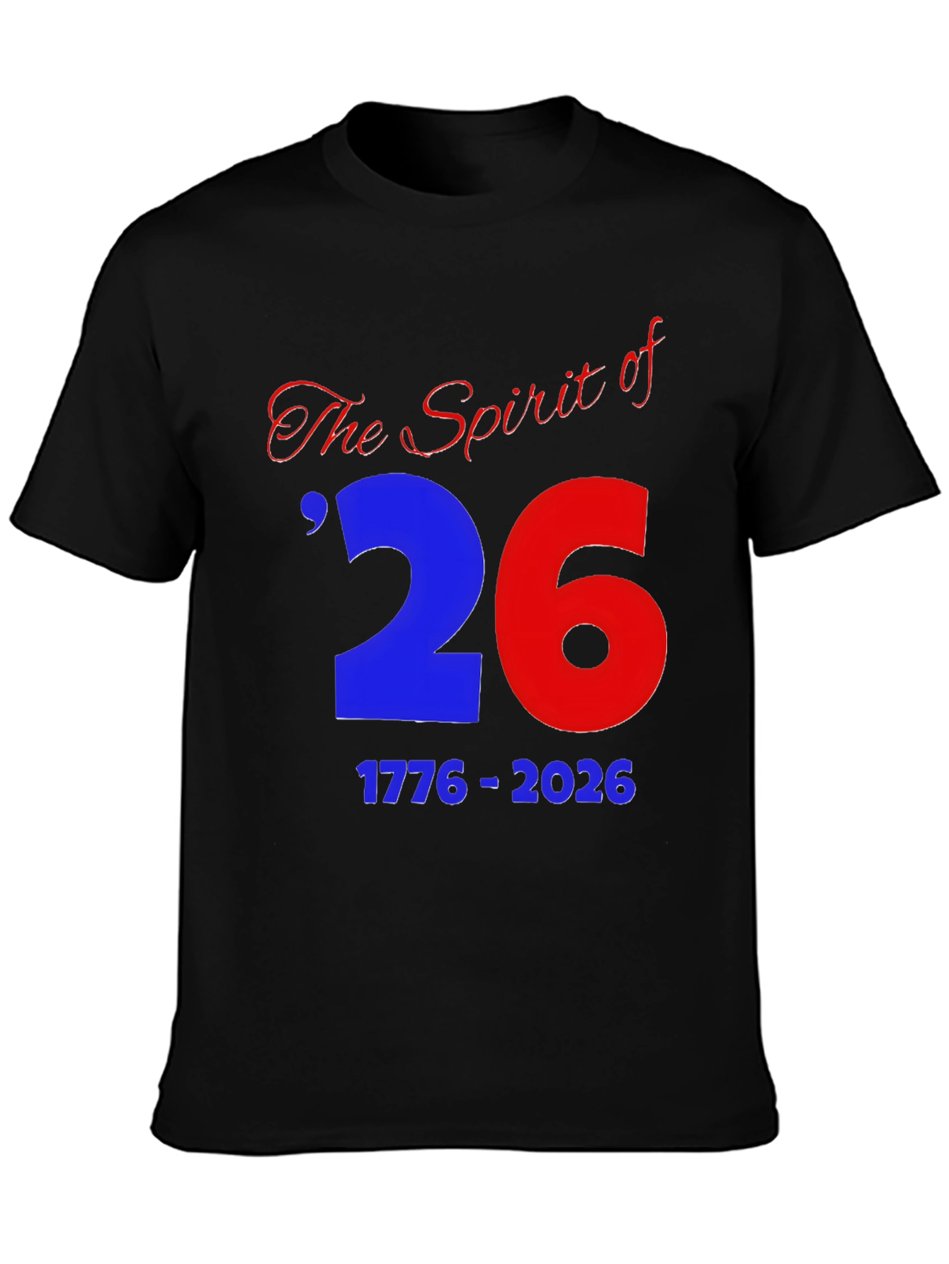The Spirit of 26 T-Shirt - Patriotic Design