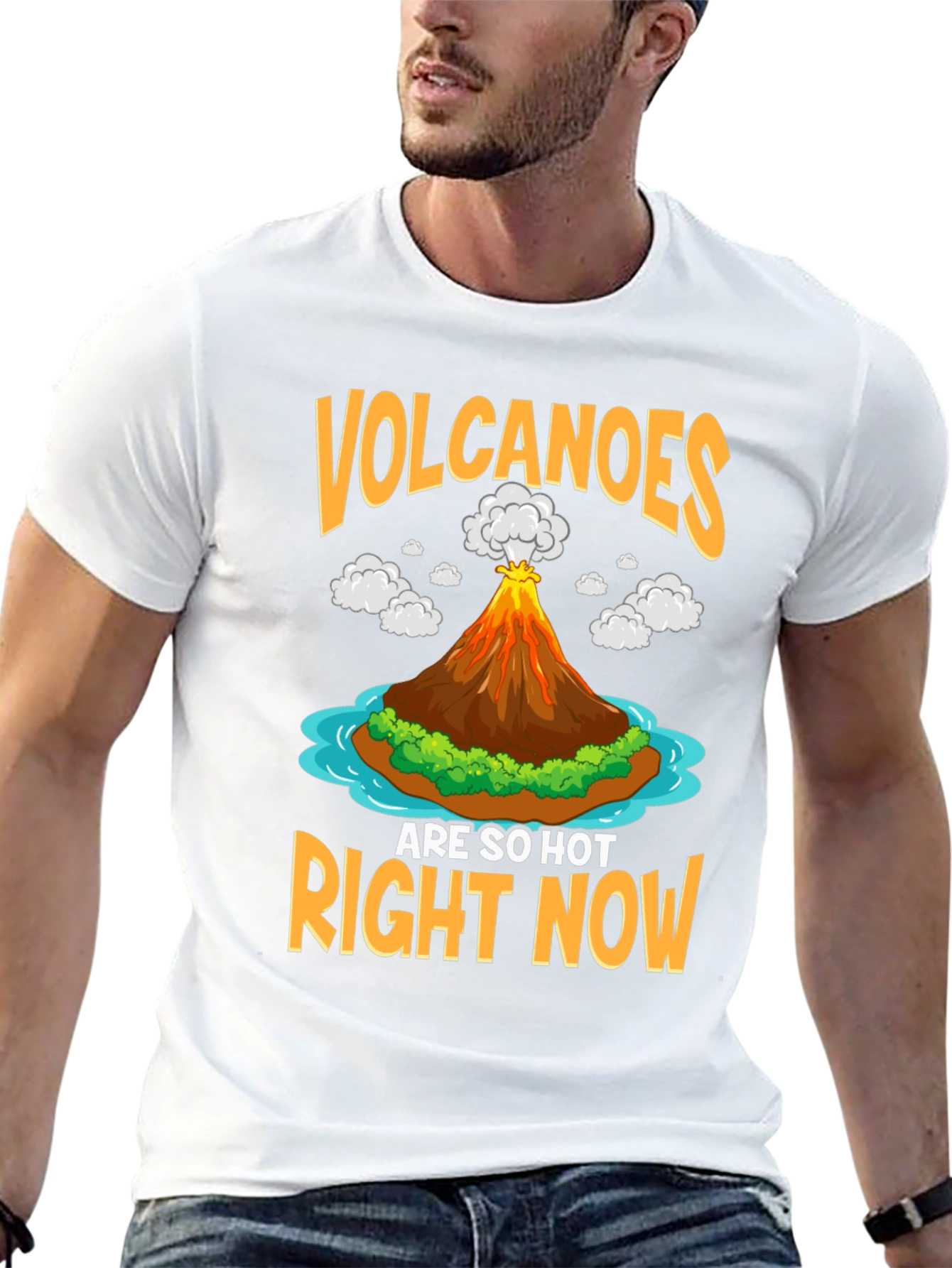 Volcanoes Are So Hot Right Now Graphic T-Shirt