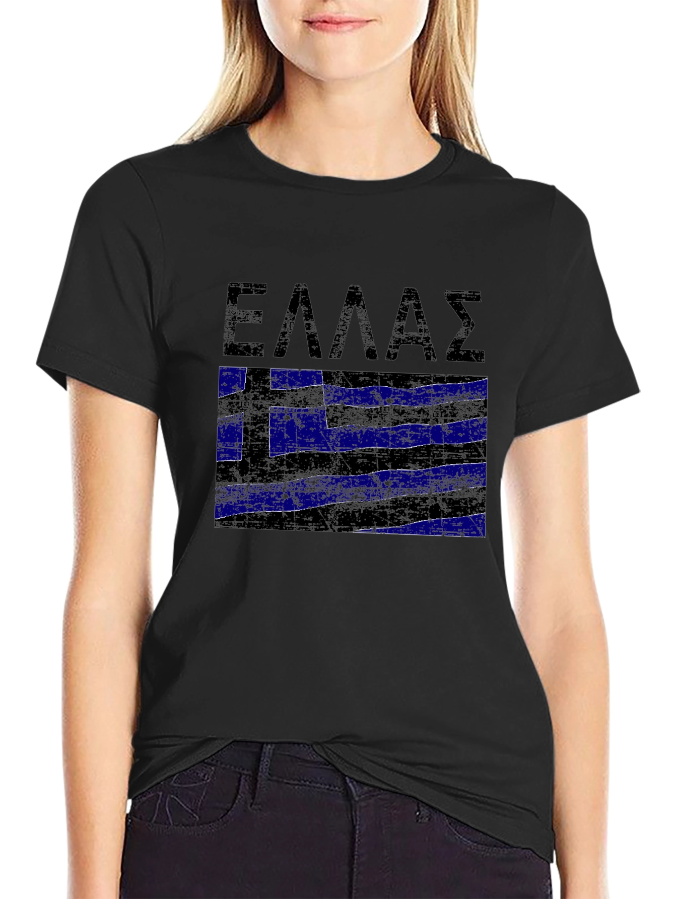 Greece Flag T-Shirt - Patriotic Greek Pride Tee