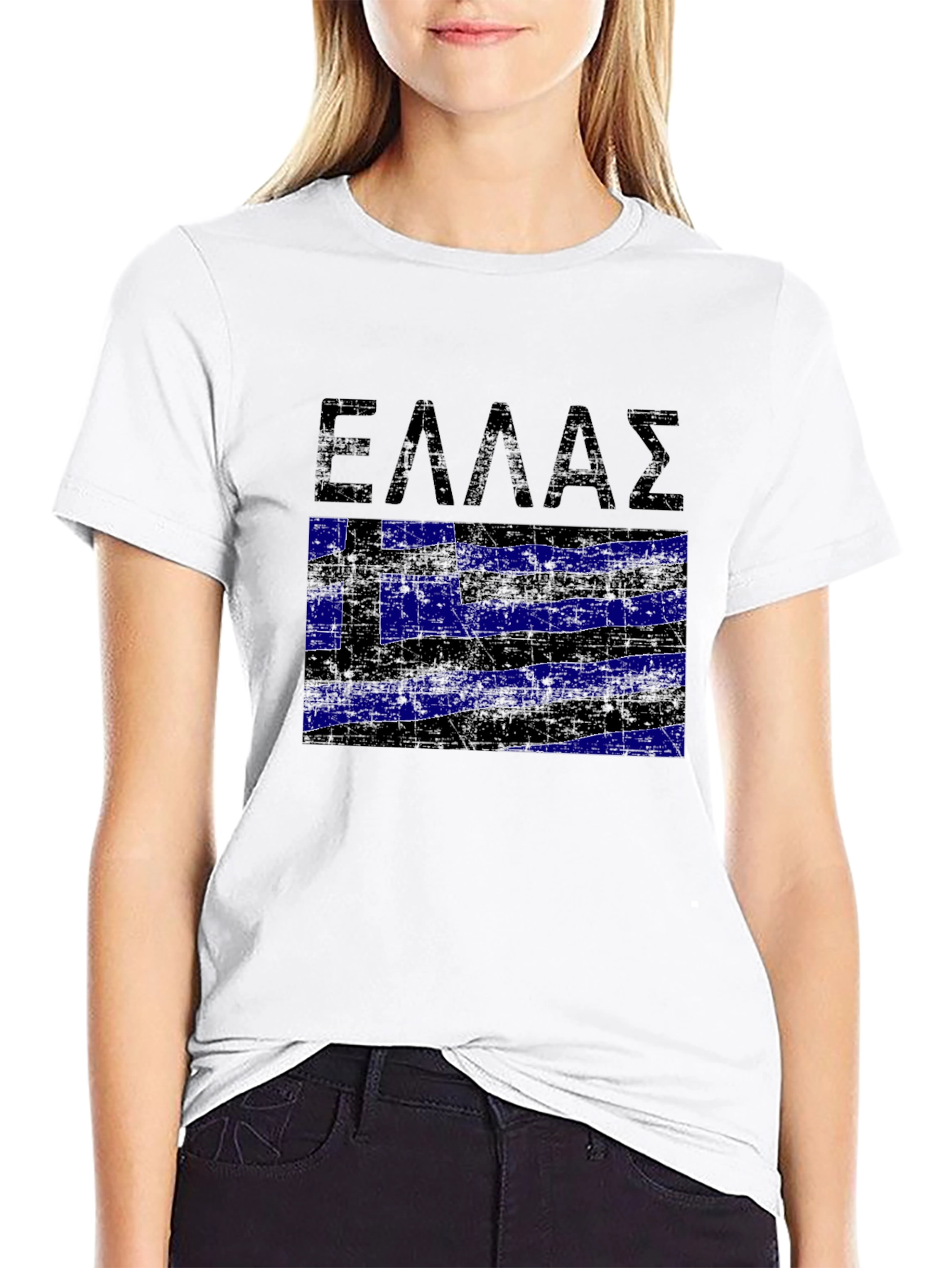 Greece Flag T-Shirt - Patriotic Greek Pride Tee